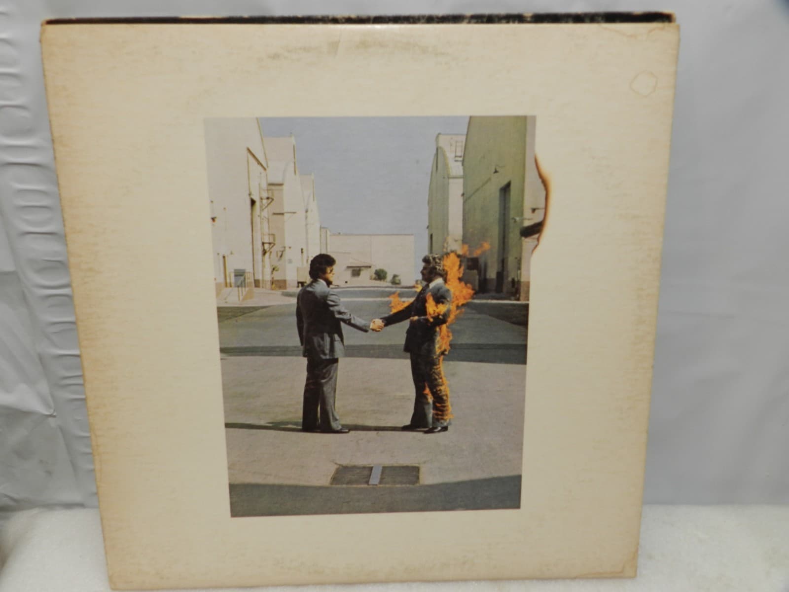 Pink Floyd Dark Side Of The Moon / Wish You Were Here Vinyl LP Album 70's L64JJ - Thumbnail 2