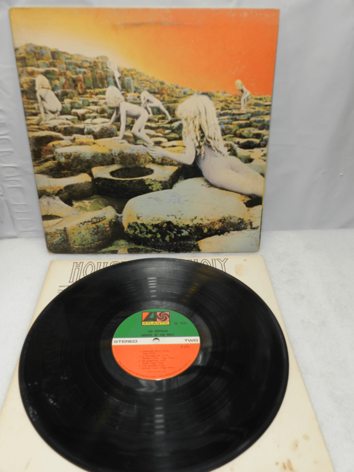 3 Led Zeppelin Vinyl LP 70's Albums III SD-19128 Swan Song House of Holy (L65JJ) - Thumbnail 9