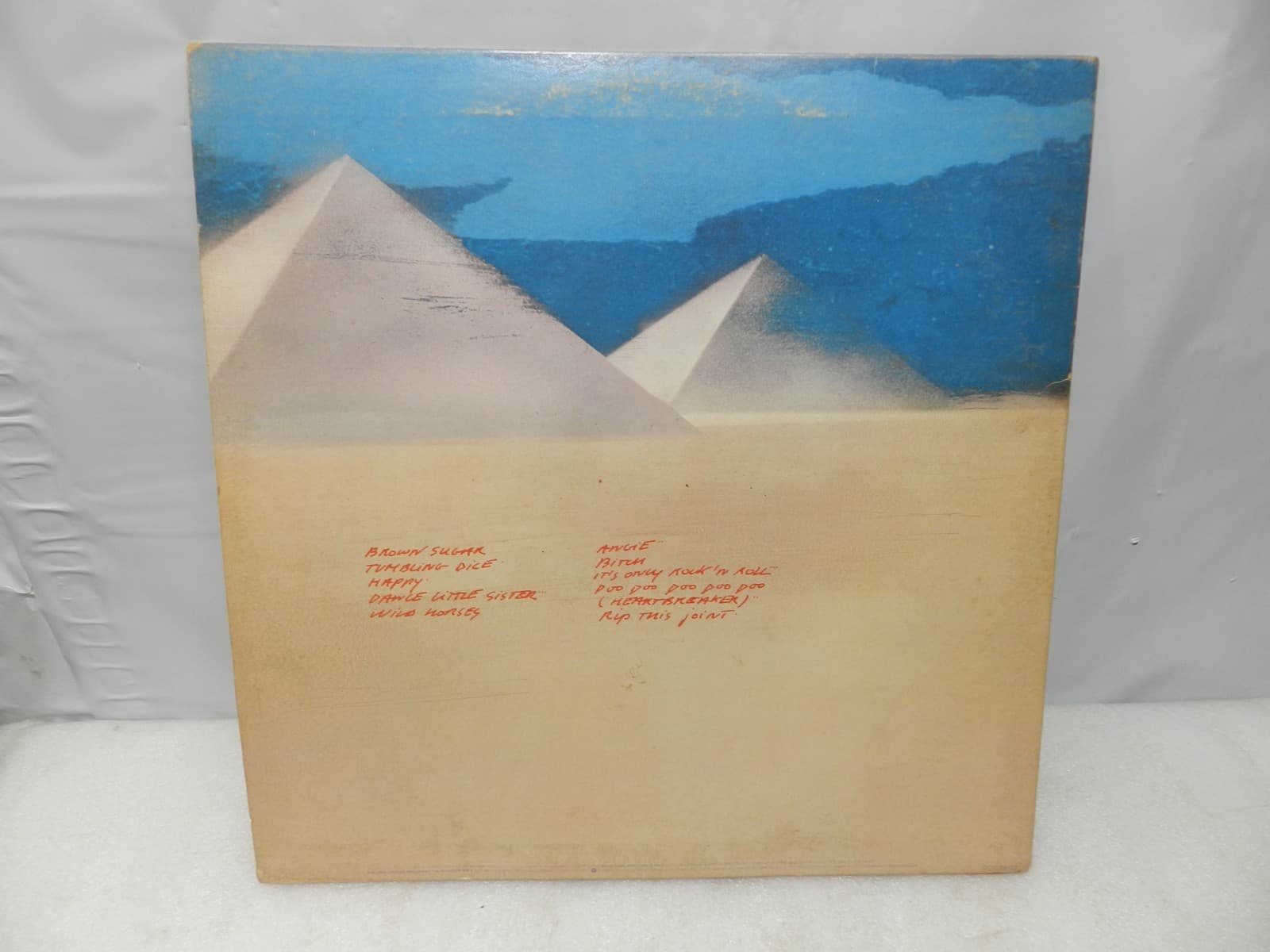 6 Vintage 70's Rolling Stones LP Vinyl Album Some Girls Milestone Love you L64JJ - Thumbnail 15