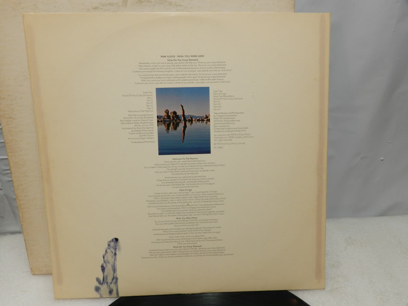 Pink Floyd Dark Side Of The Moon / Wish You Were Here Vinyl LP Album 70's L64JJ - Thumbnail 6