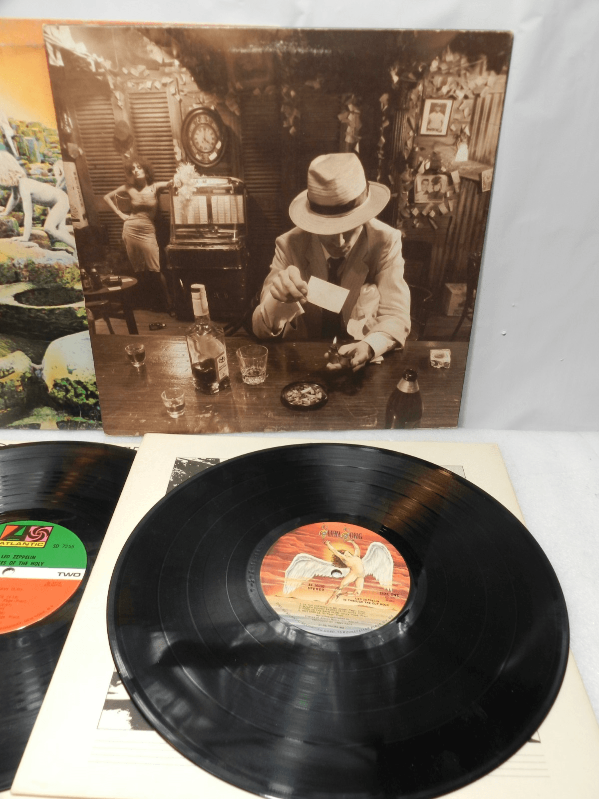 3 Led Zeppelin Vinyl LP 70's Albums III SD-19128 Swan Song House of Holy (L65JJ) - Thumbnail 6