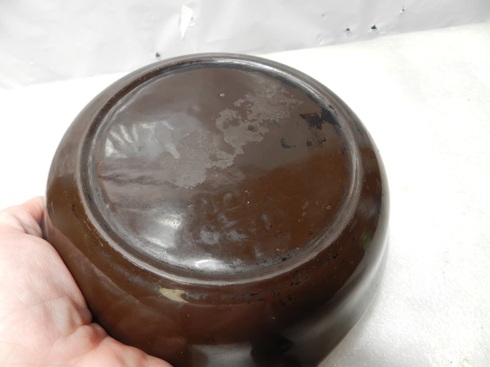 Birmingham Stove & Range Brown #3 6.5" Enameled Cast Iron Skillet (D46S) - Thumbnail 7