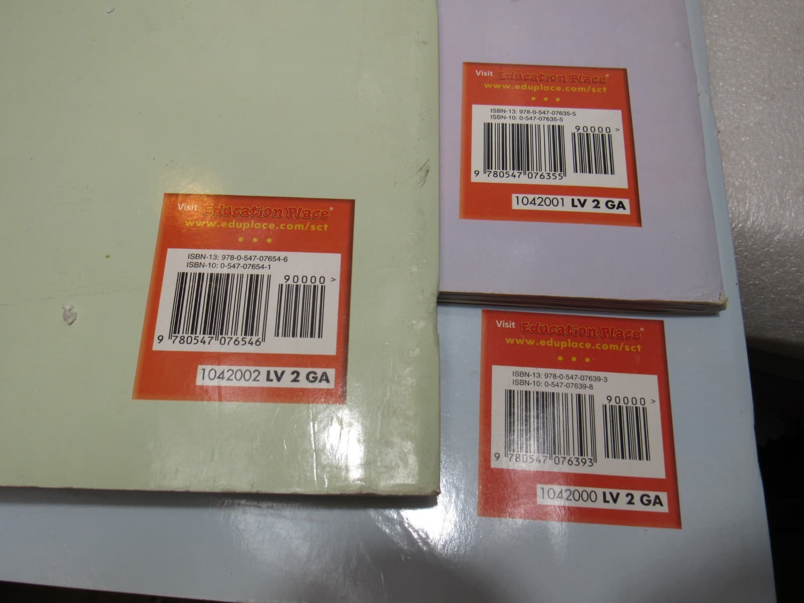 Vtg Home School Science Books Oversize Big Houghton Mifflin Classroom Education - Thumbnail 5