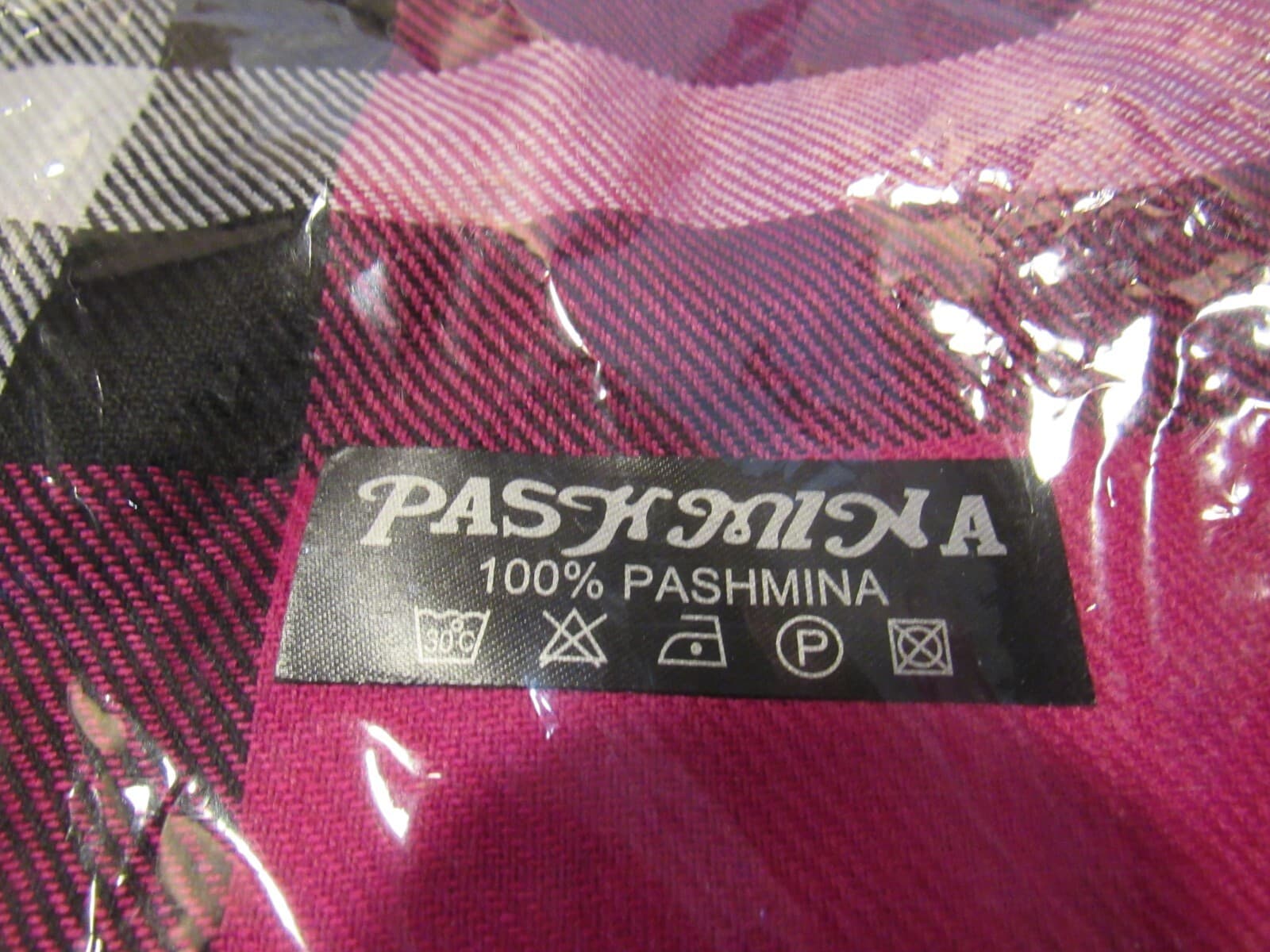 2 New Pashmina Women’s Plaid Multicolored Scarf Scarves (H5K) - Thumbnail 3