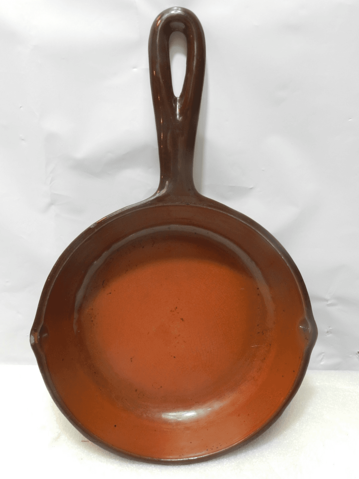 Birmingham Stove & Range Brown #3 6.5" Enameled Cast Iron Skillet (D46S)