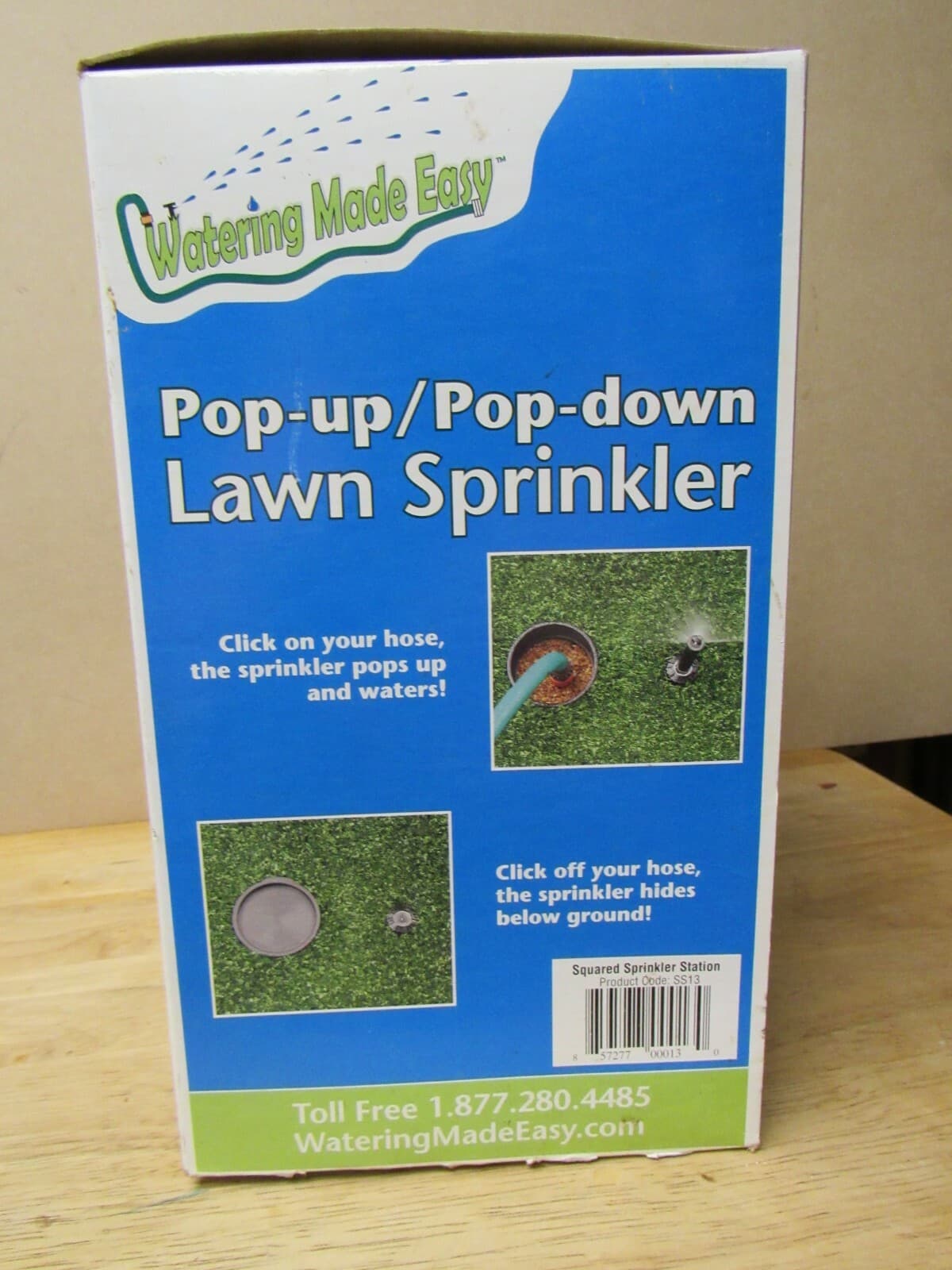 Pop Up / Pop Down DIY Lawn Sprinkler System - Hides Underground Easy Install (J) - Thumbnail 2