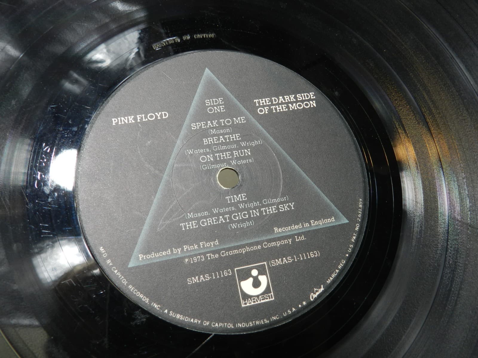 Pink Floyd Dark Side Of The Moon / Wish You Were Here Vinyl LP Album 70's L64JJ - Thumbnail 10