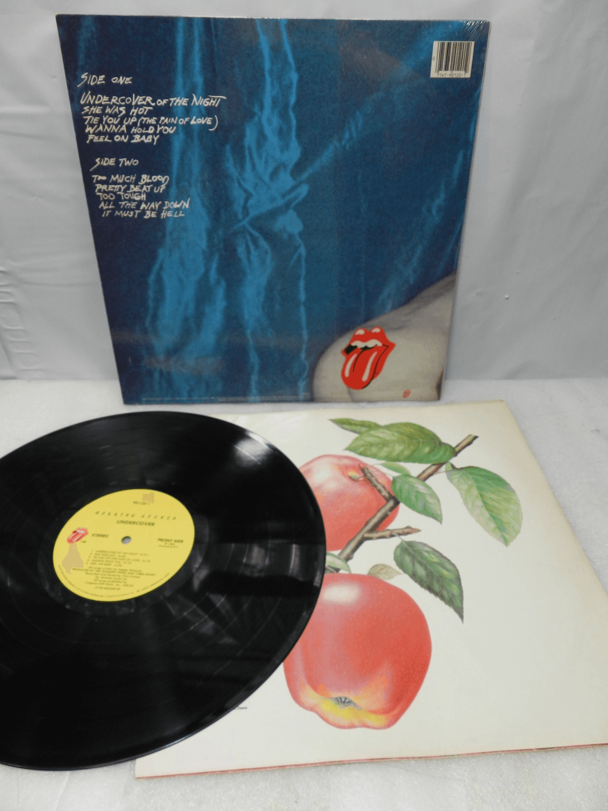 6 Vintage 70's Rolling Stones LP Vinyl Album Some Girls Milestone Love you L64JJ - Thumbnail 8