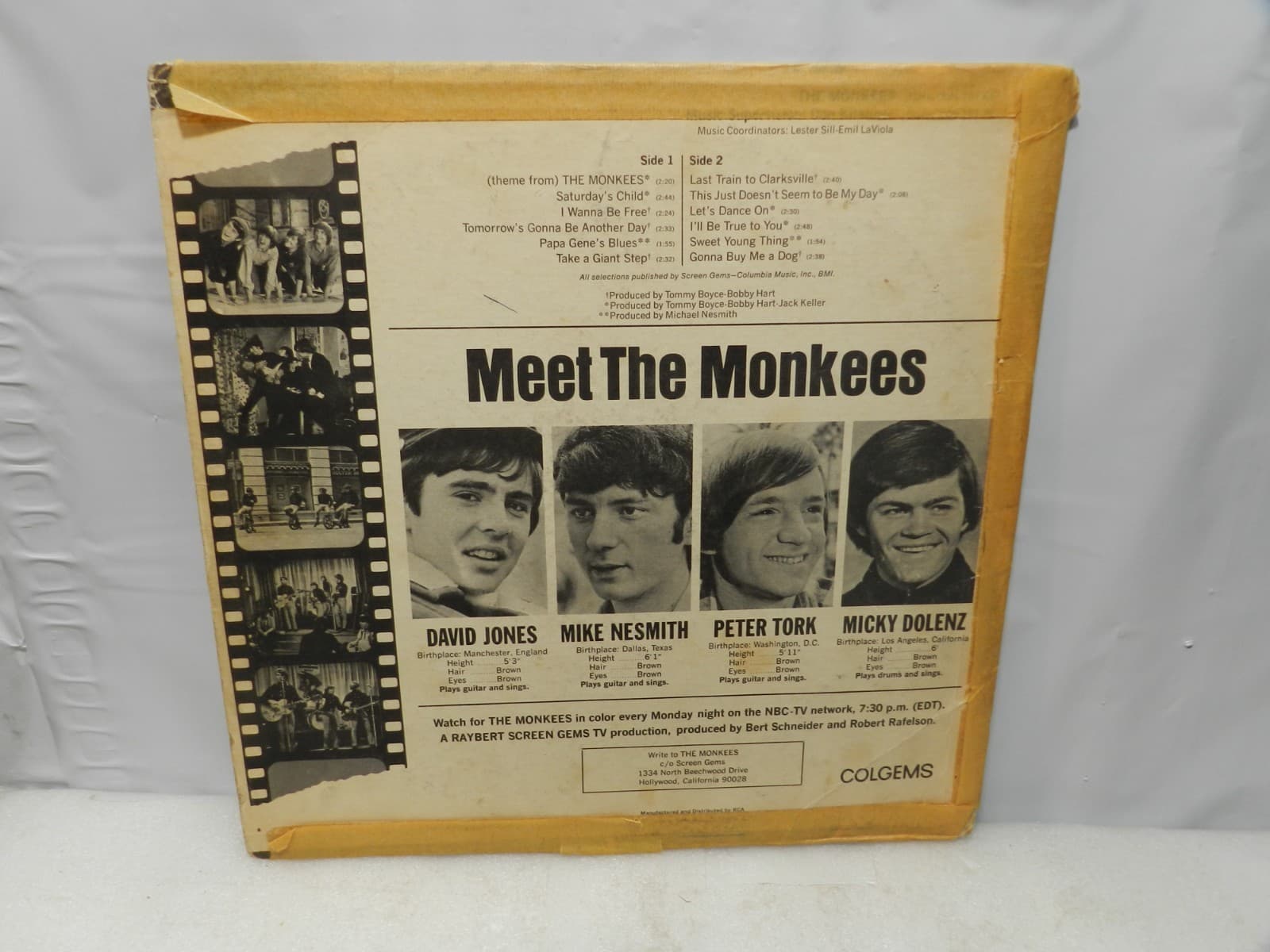 3 Vintage The Monkees Vinyl LP Albums Self Titled Instant Replay Bird Bees L67JJ - Thumbnail 13