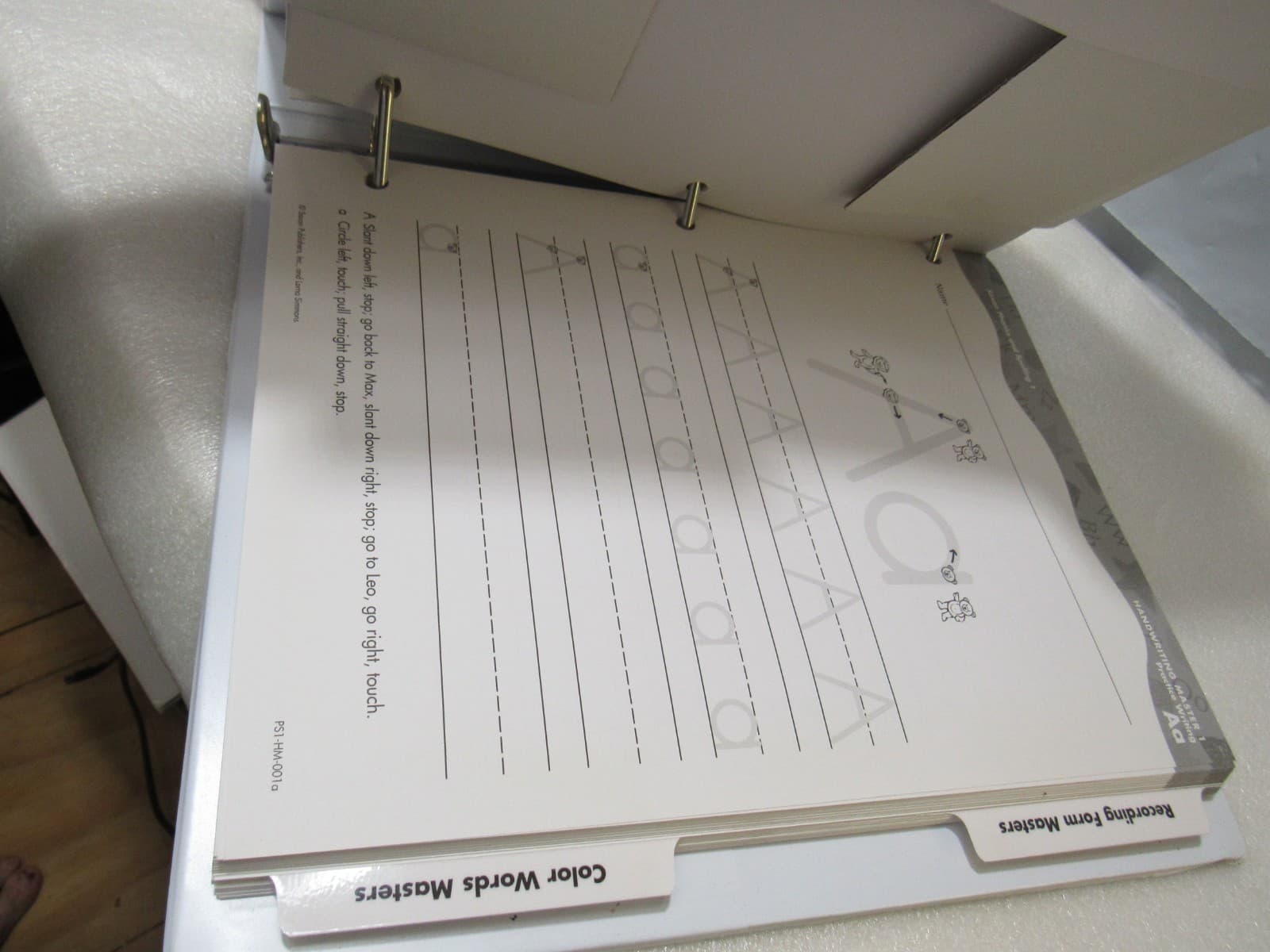 Saxon Phonics /Spelling 1 TEACHER Manual Vol 1 & 2 Resource Binder Kids Cards U3 - Thumbnail 11