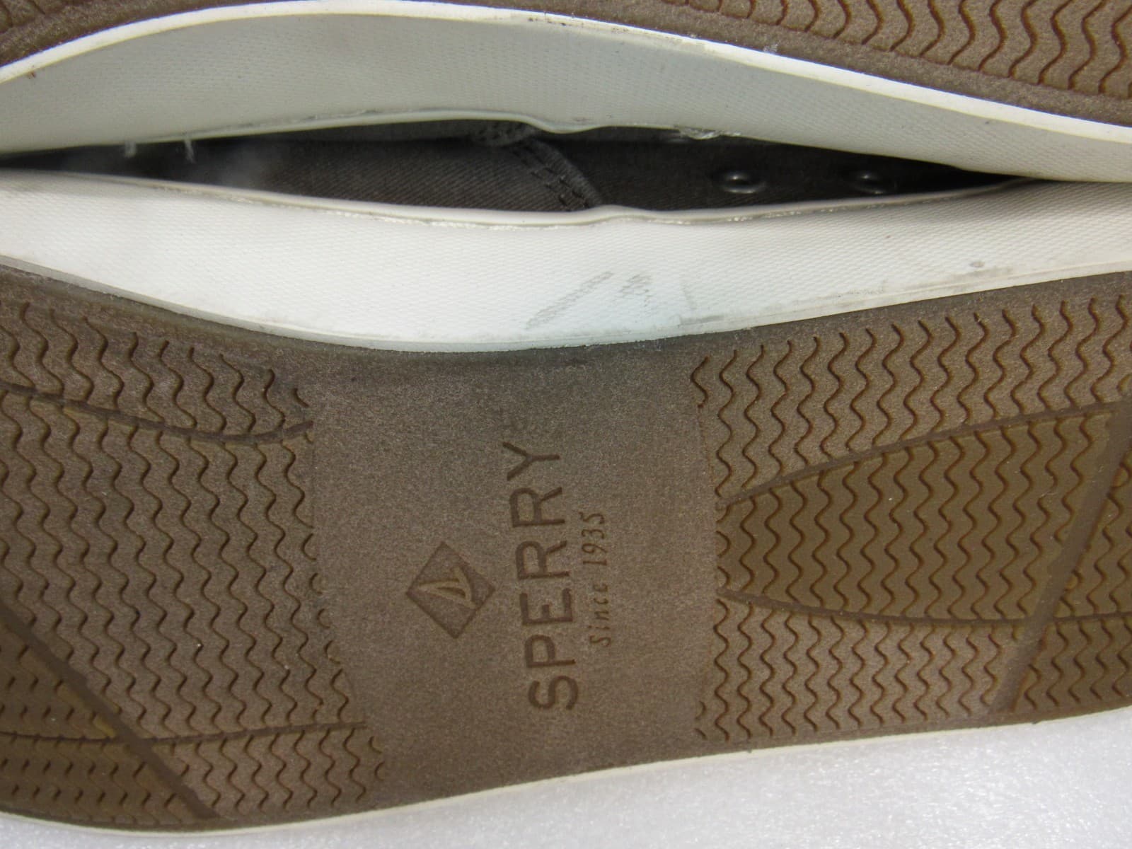 Sperry Mens Cutter CVO Canvas Boat Shoes Chocolate Salt Washed Sz 11 M J66 - Thumbnail 7