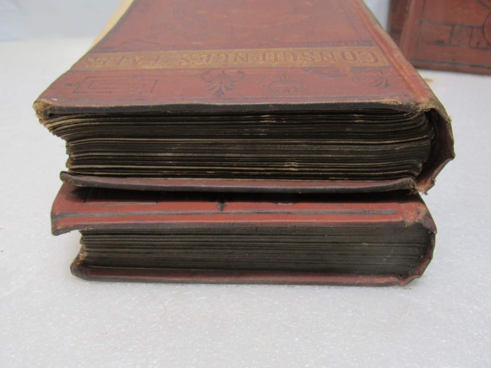 1800s Antique Books Consciences Tales Set & Willy Reilly Jane Eyre Hardcover B68 - Thumbnail 15