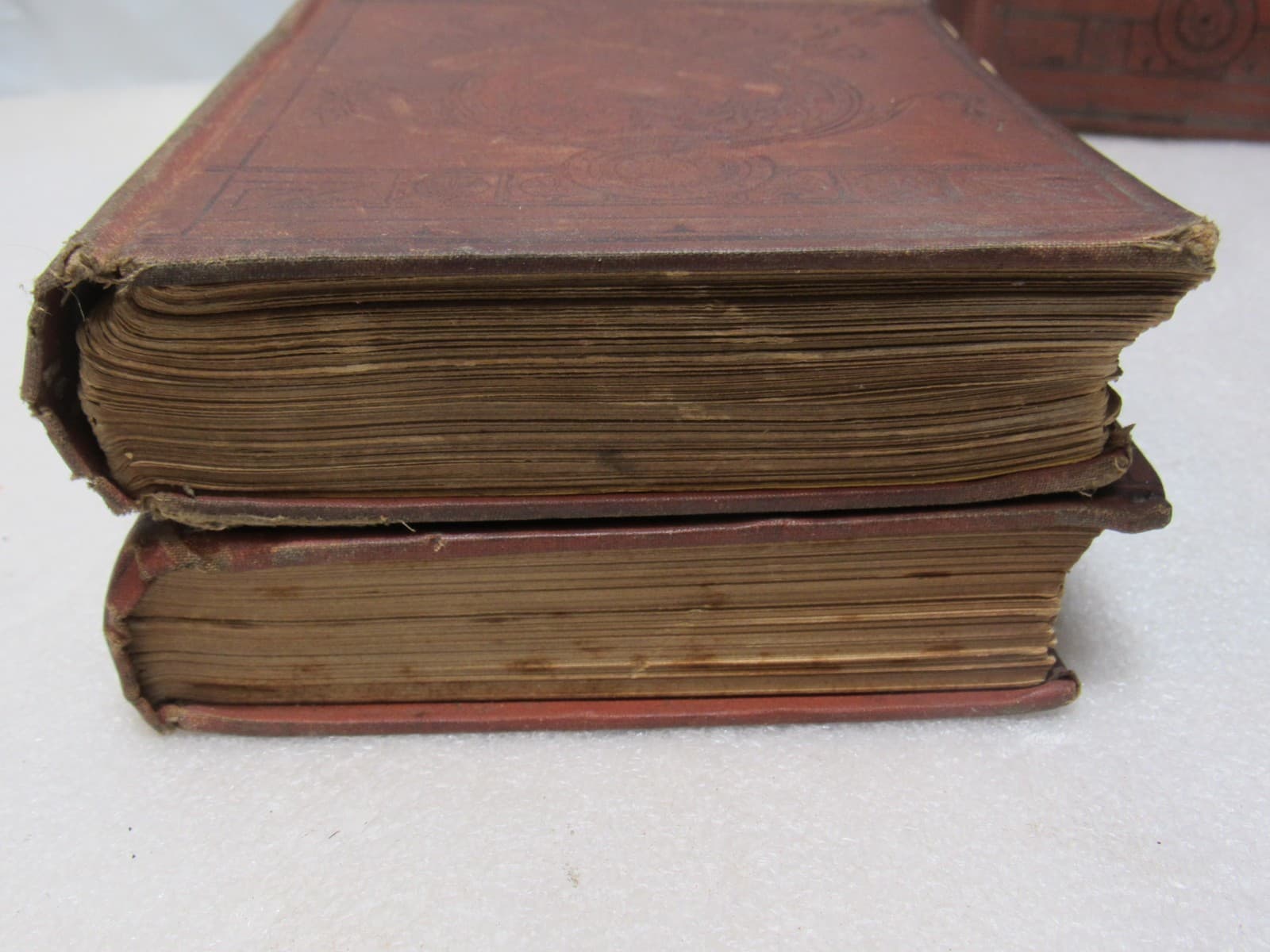 1800s Antique Books Consciences Tales Set & Willy Reilly Jane Eyre Hardcover B68 - Thumbnail 16