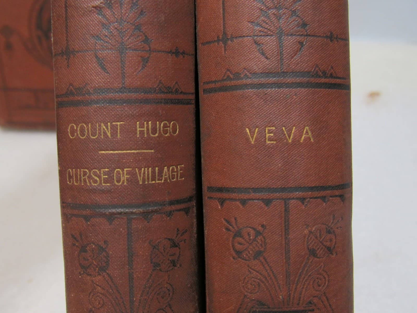 1800s Antique Books Consciences Tales Set & Willy Reilly Jane Eyre Hardcover B68 - Thumbnail 22