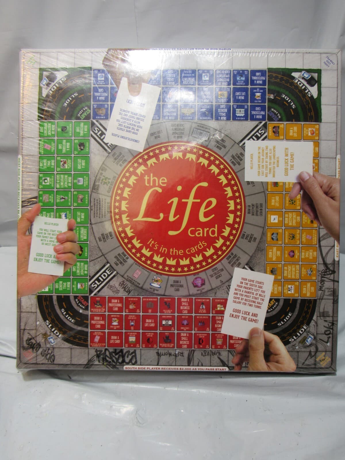 The Life Card Board Game Age 13+ Investments Budgeting Education Business P82J