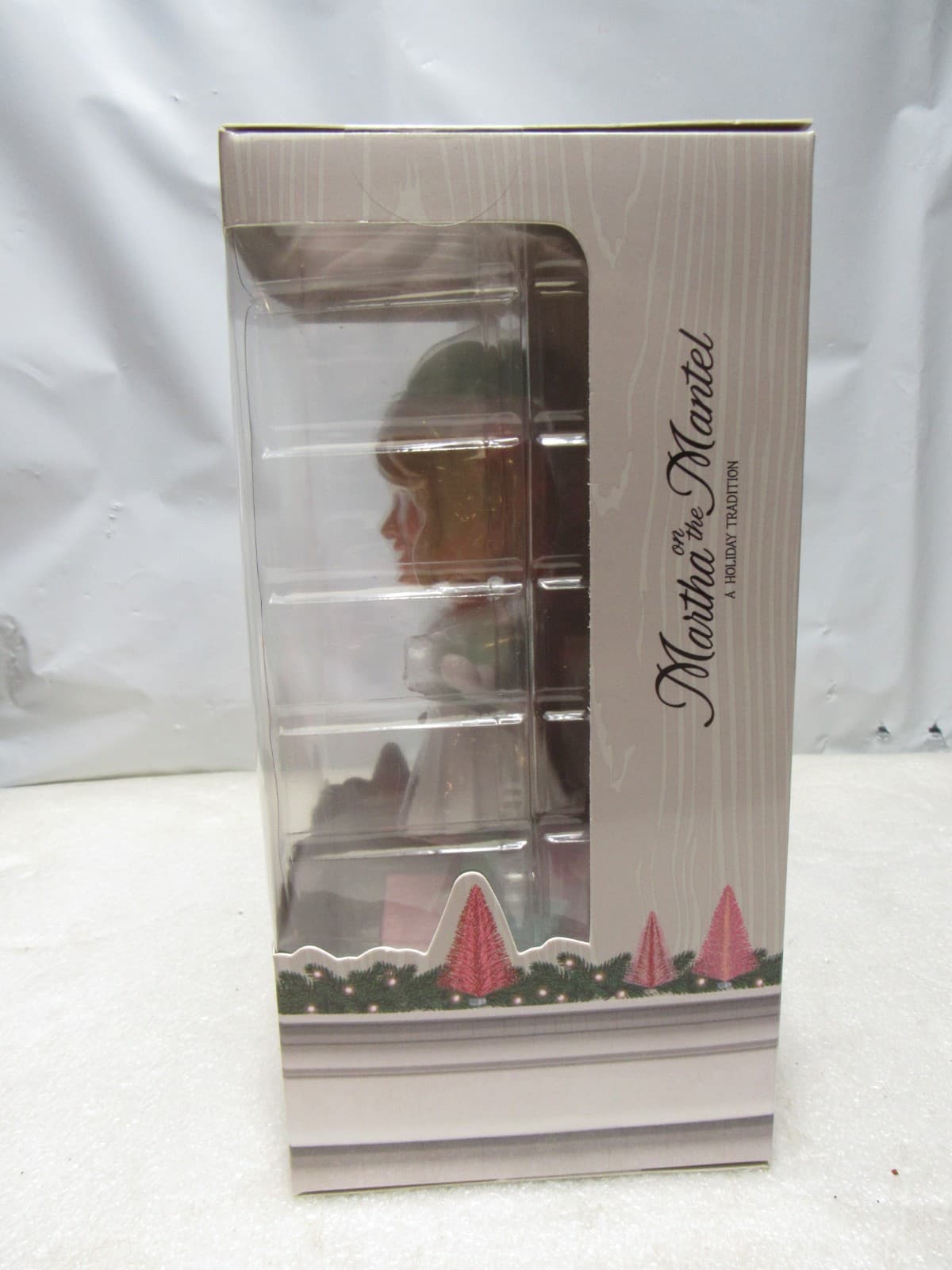 Martha Stewart Holiday Bobblehead Martha On The Mantel Christmas Decor New D57K - Thumbnail 7