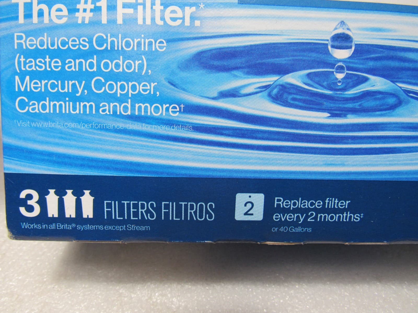 Genuine 3 Pack Brita Maxtra+ High Density Replacement Filters Cartridges D61K - Thumbnail 2