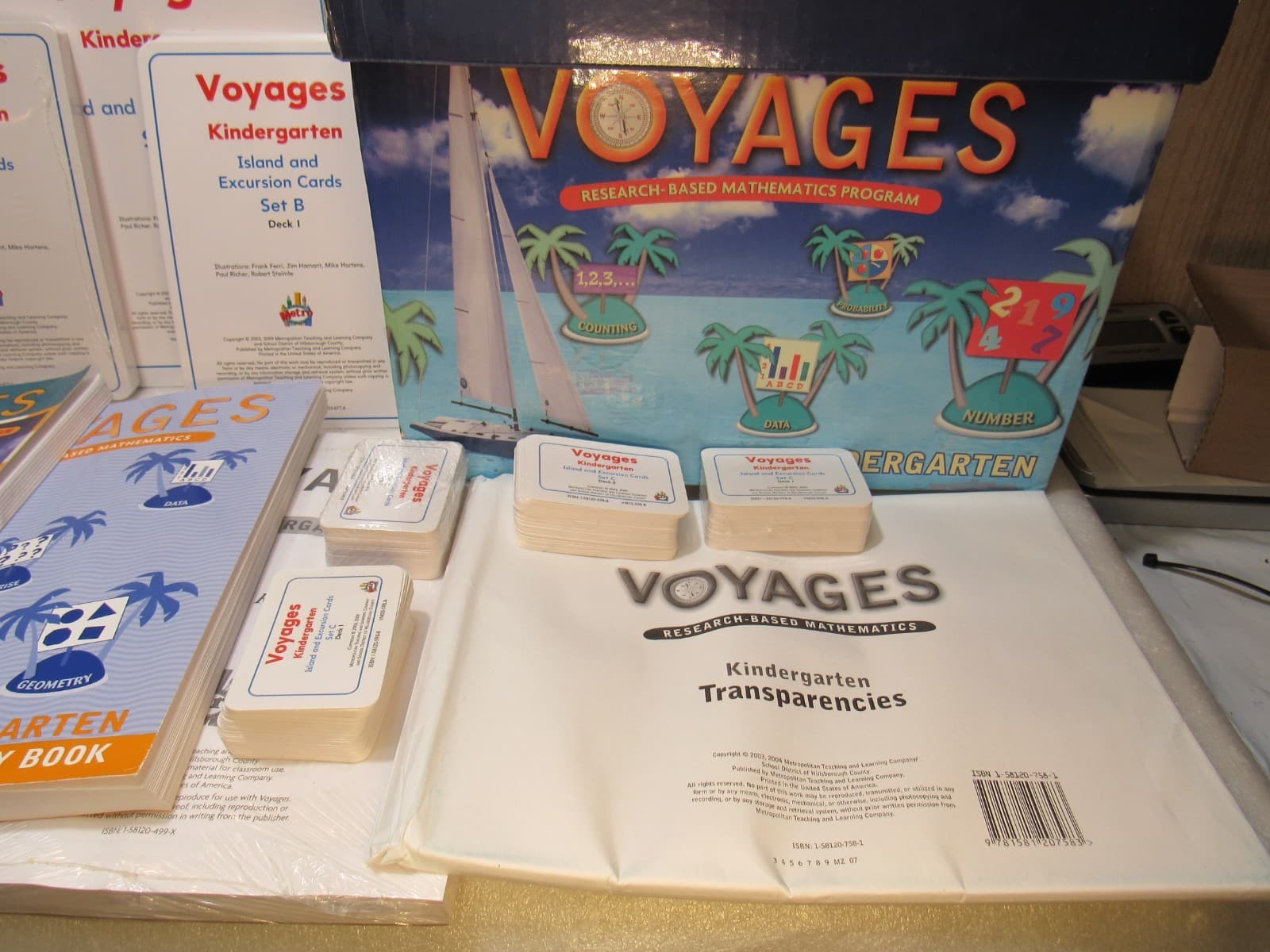 Voyages Research Based Mathematics Set Kindergarten Homeschool Complete V83J - Thumbnail 2