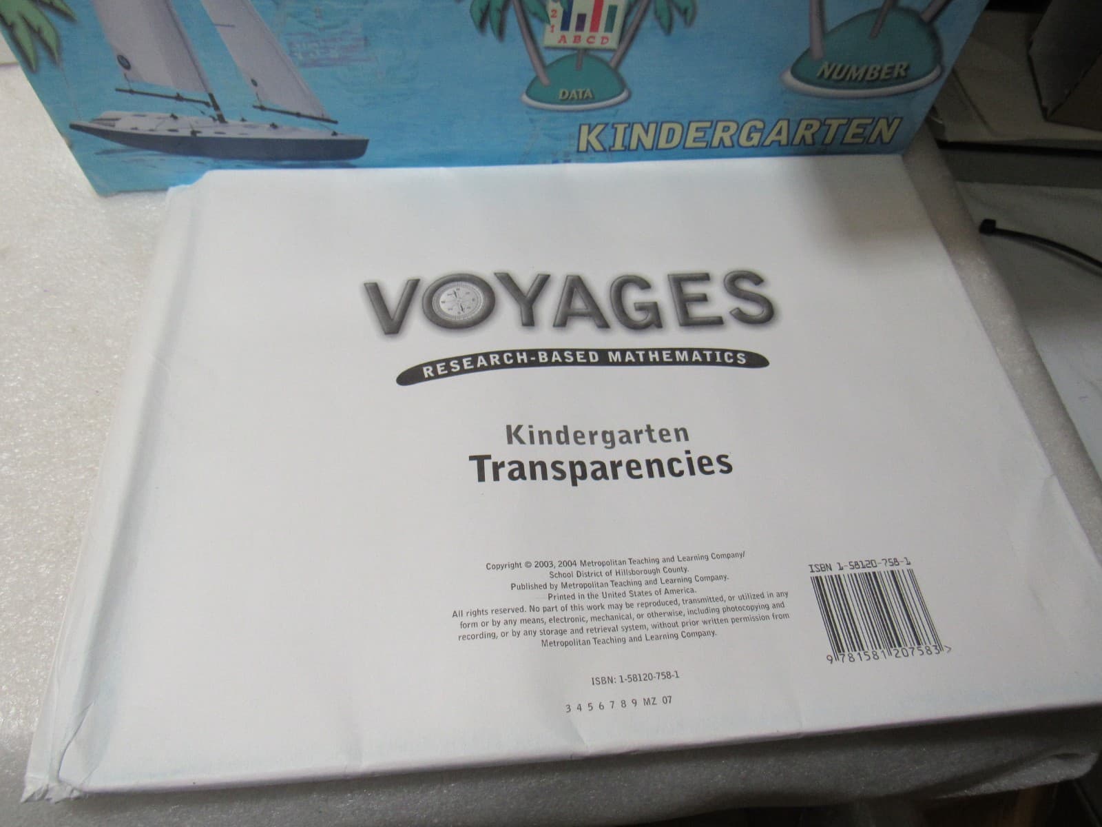 Voyages Research Based Mathematics Set Kindergarten Homeschool Complete V83J - Thumbnail 10