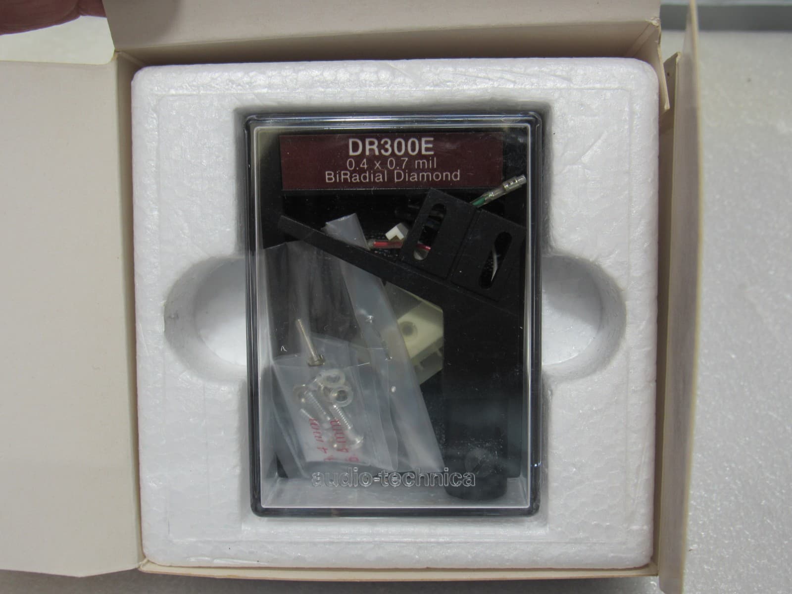 Audio Technica DR300E 0.4 x 0.7 mil BiRadial Diamond Phono Cartridge New U12JJ - Thumbnail 5