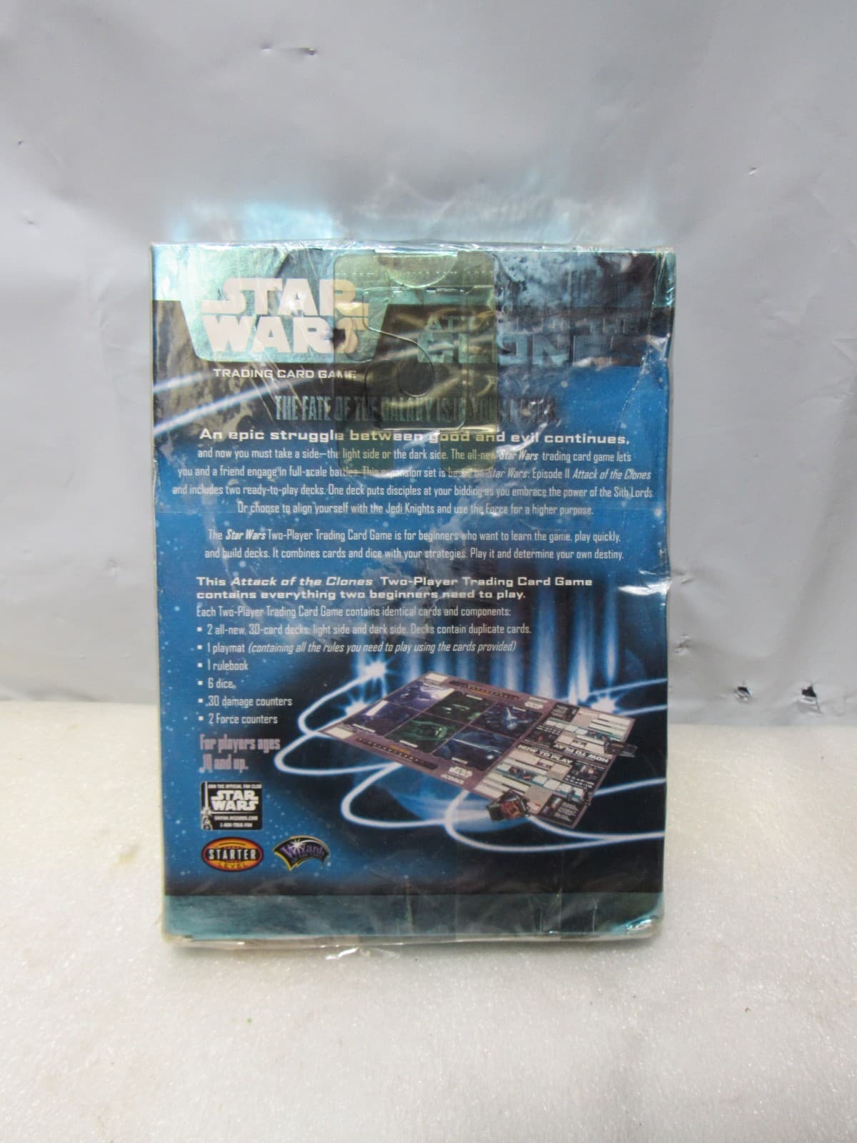 Star Wars Attack of the Clones Two Player Trading Card Game Factory Sealed D63K - Thumbnail 4
