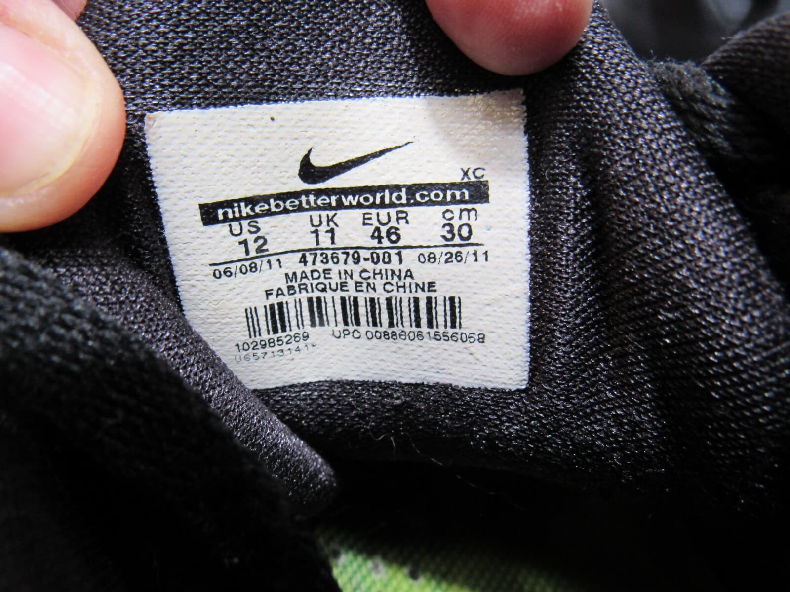 Size 12 - Nike Zoom KD 4 Black Orange Black Leather (473679-001) Q70K - Thumbnail 8