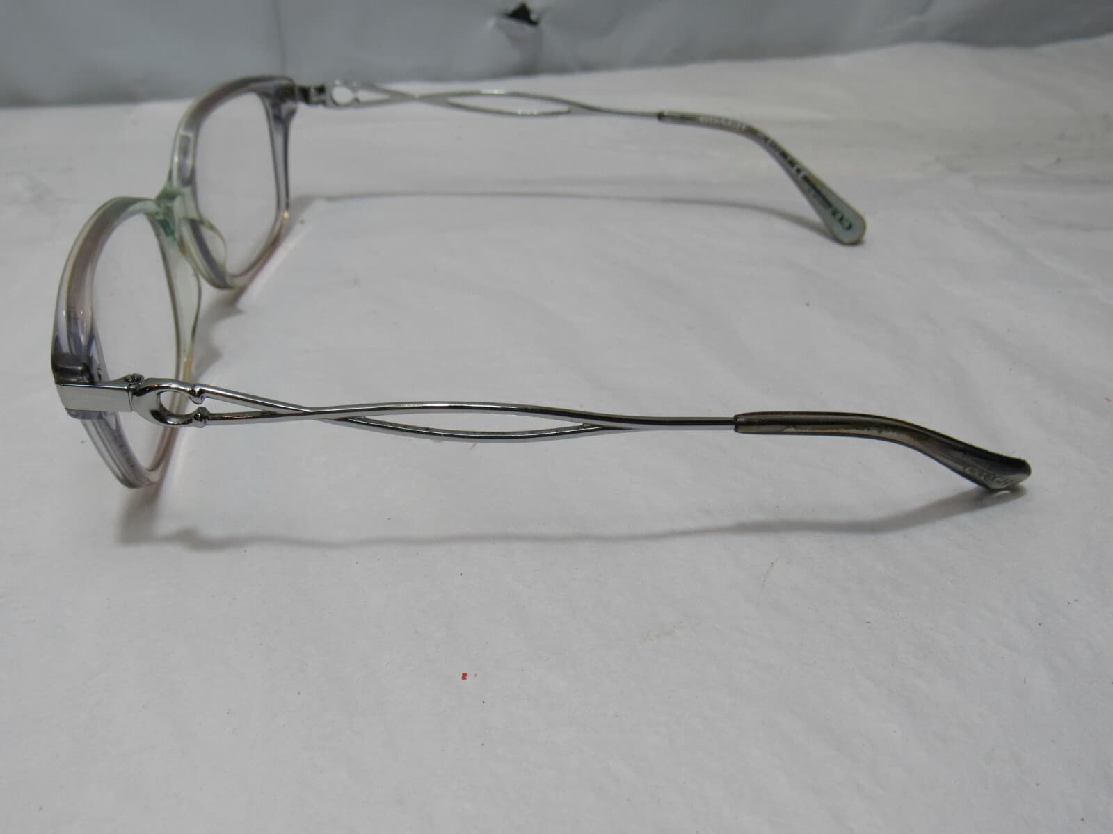 Coach HC6172 Eyeglasses Womens Gradient Transparent Blue Full Rim 54mm (S1K) - Thumbnail 6