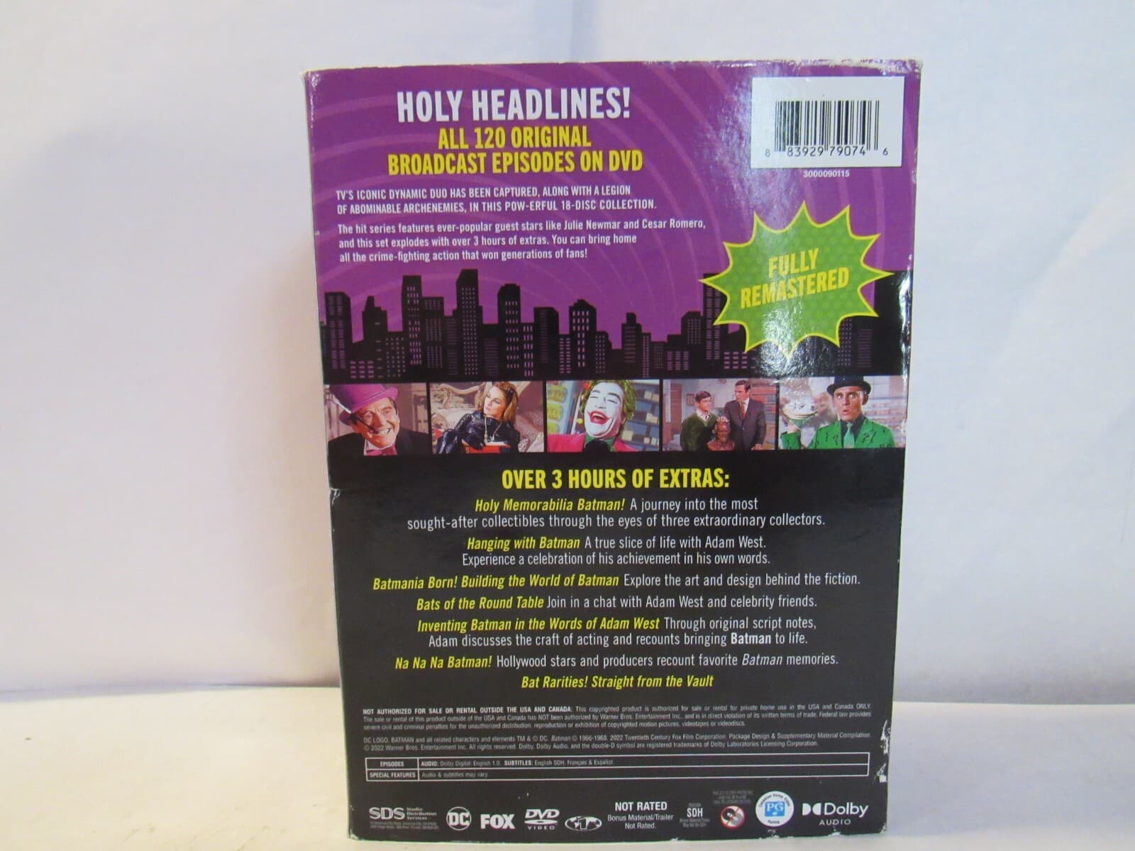 New Sealed Batman: The Complete Television Series DVD Warner Bro. Video i88K - Thumbnail 2