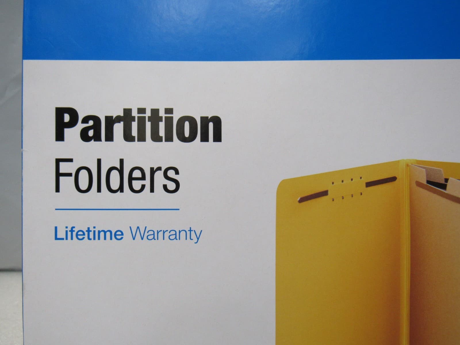 Quill 2/5-Cut Tab Pressboard Classification File Folders 2-Partitions 15CT. H13K - Thumbnail 6
