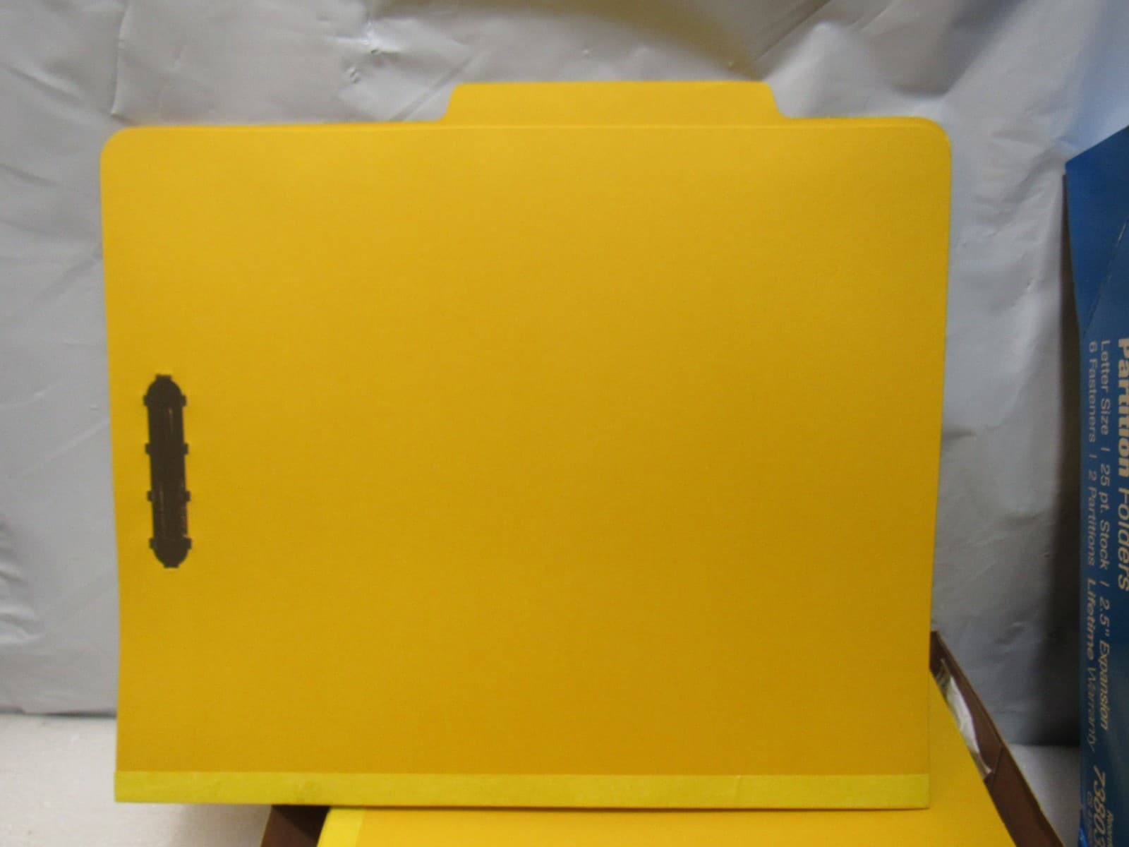 Quill 2/5-Cut Tab Pressboard Classification File Folders 2-Partitions 15CT. H13K - Thumbnail 7