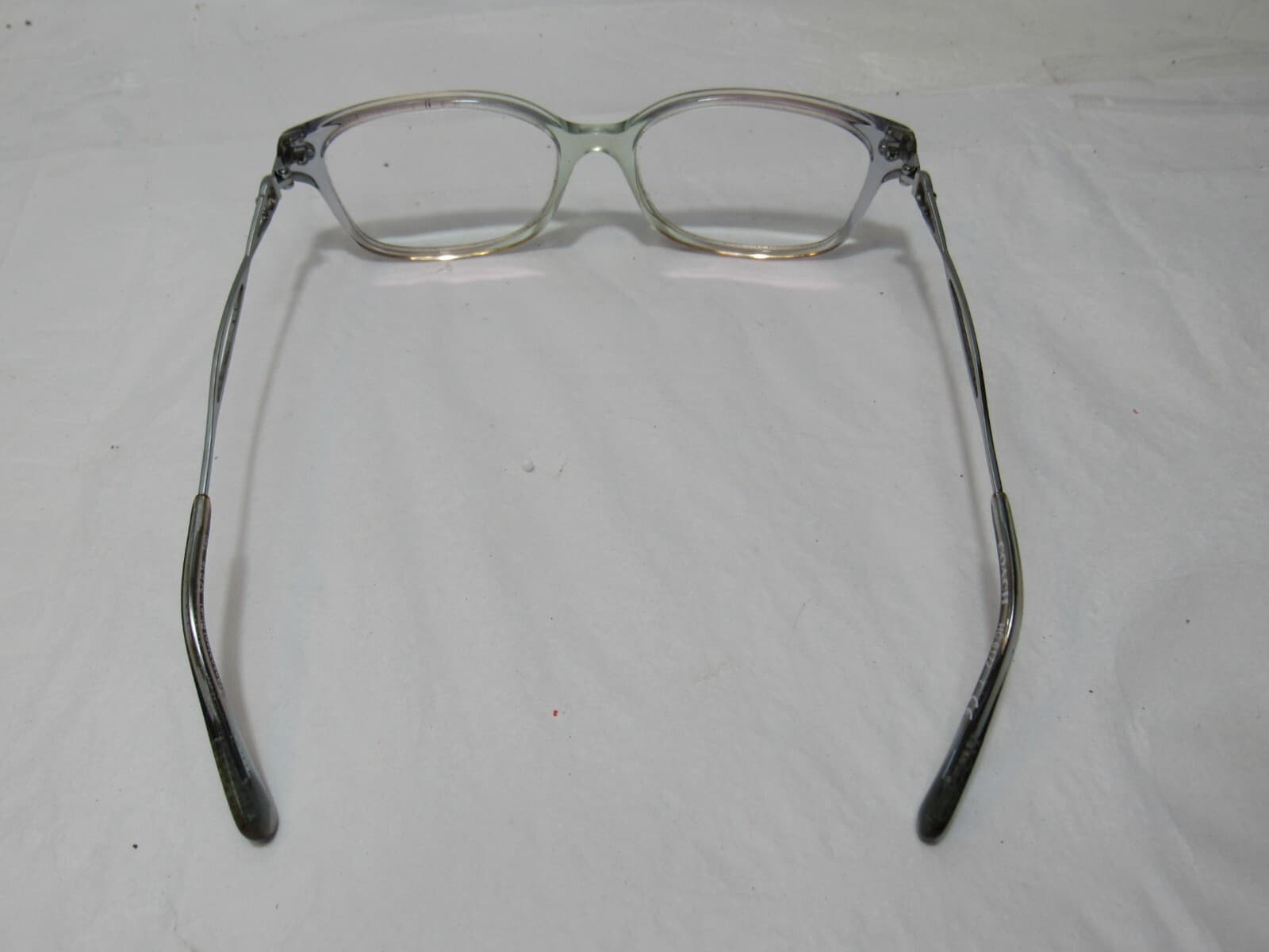Coach HC6172 Eyeglasses Womens Gradient Transparent Blue Full Rim 54mm (S1K) - Thumbnail 5
