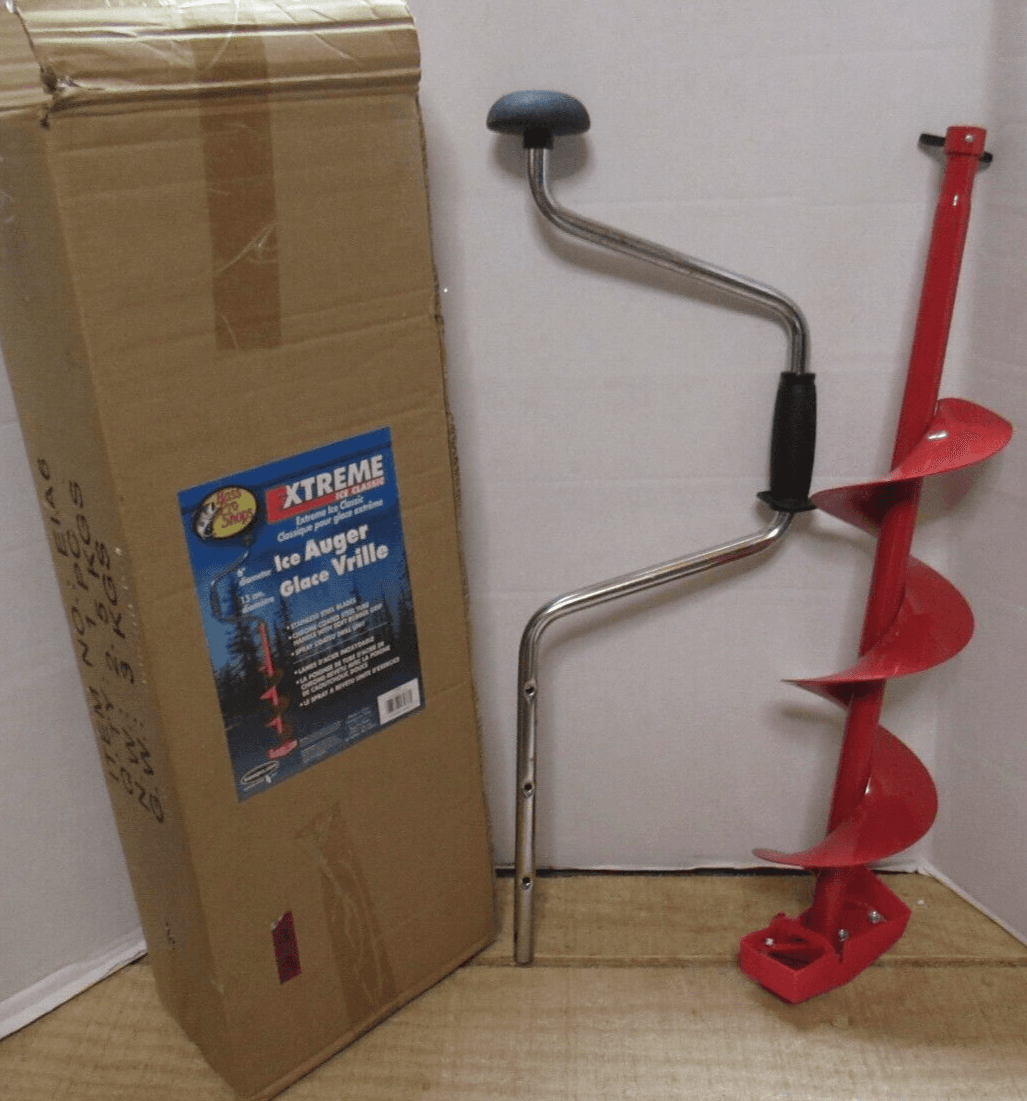Bass Pro Shops Hand Manual Ice Auger 6" Model EIA66 (H2J)