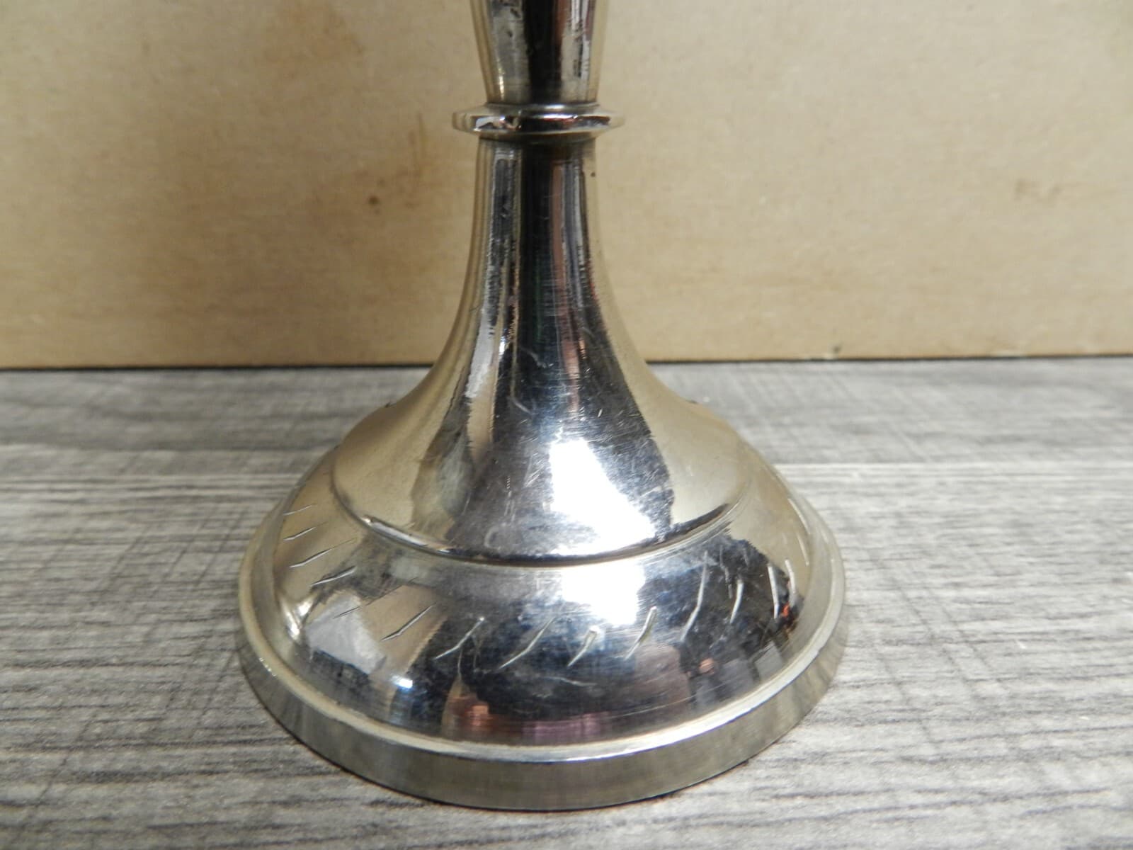 Set 6 Vintage ZY India World Gift Silver Plate Brass Wine Goblet K3 - Thumbnail 3