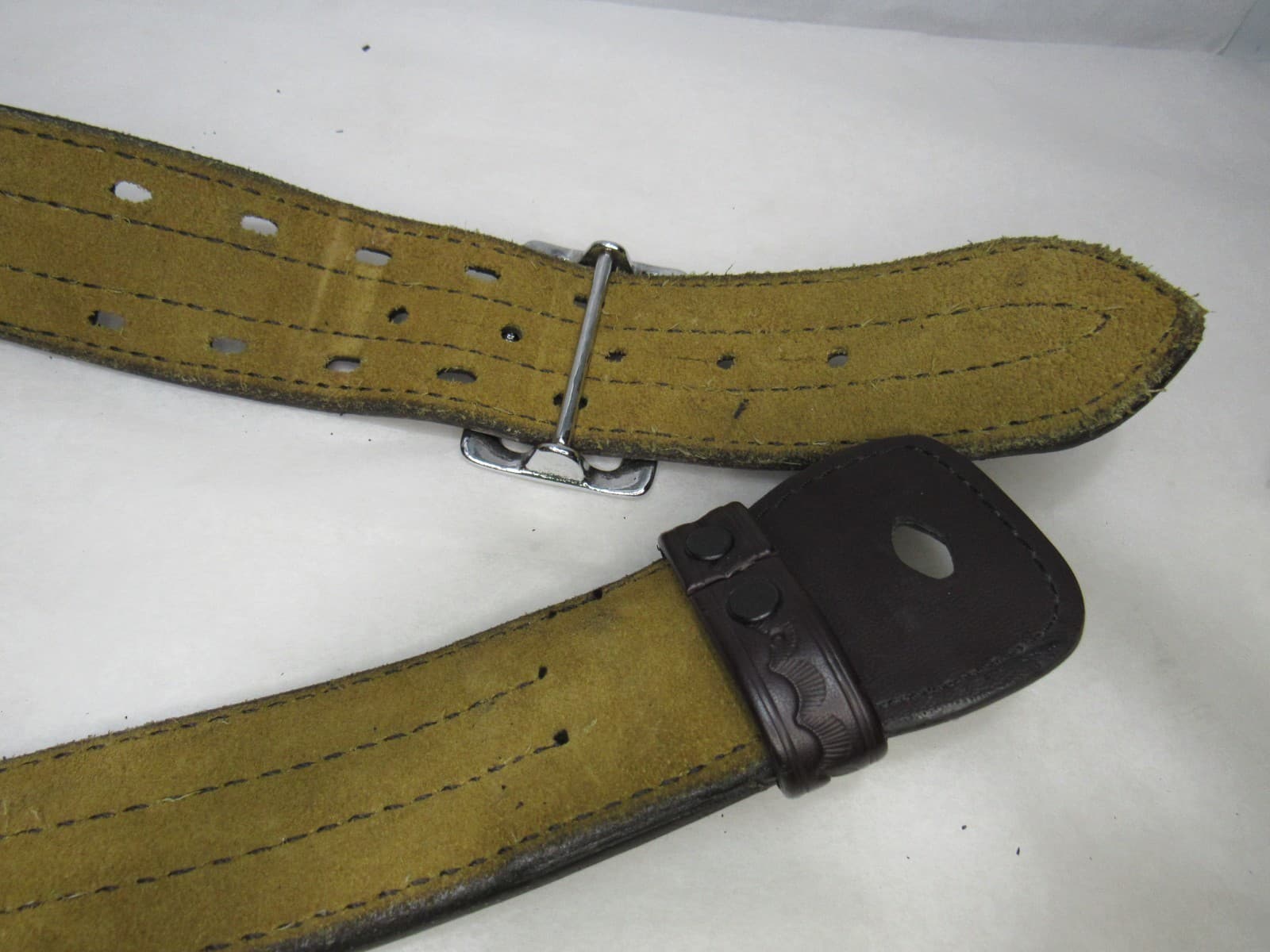 Safariland Model 87 Police Belt 38 & Glock RH Holster 6280-2832 ITM3 Light J88K - Thumbnail 8