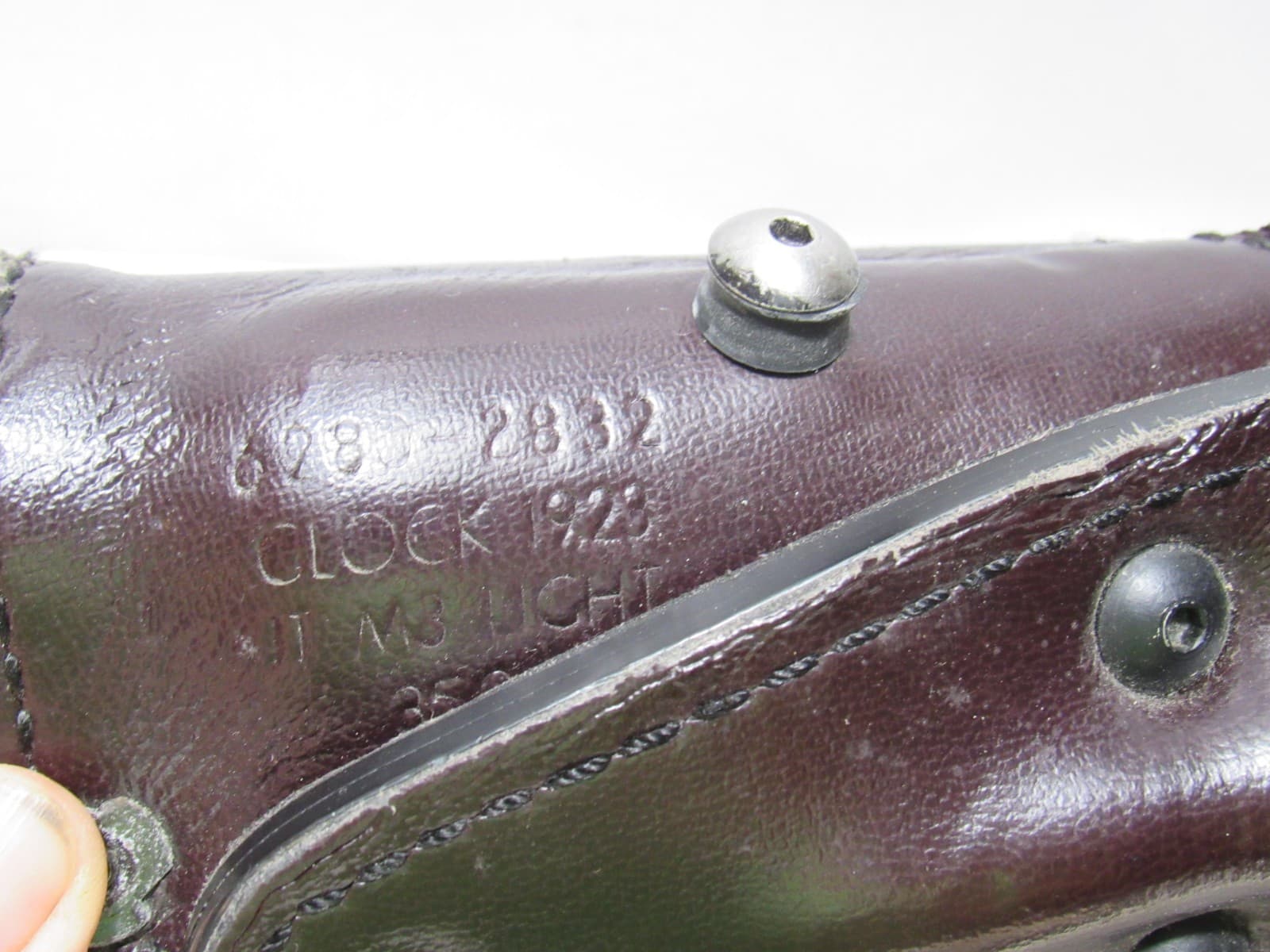 Safariland Model 87 Police Belt 38 & Glock RH Holster 6280-2832 ITM3 Light J88K - Thumbnail 15