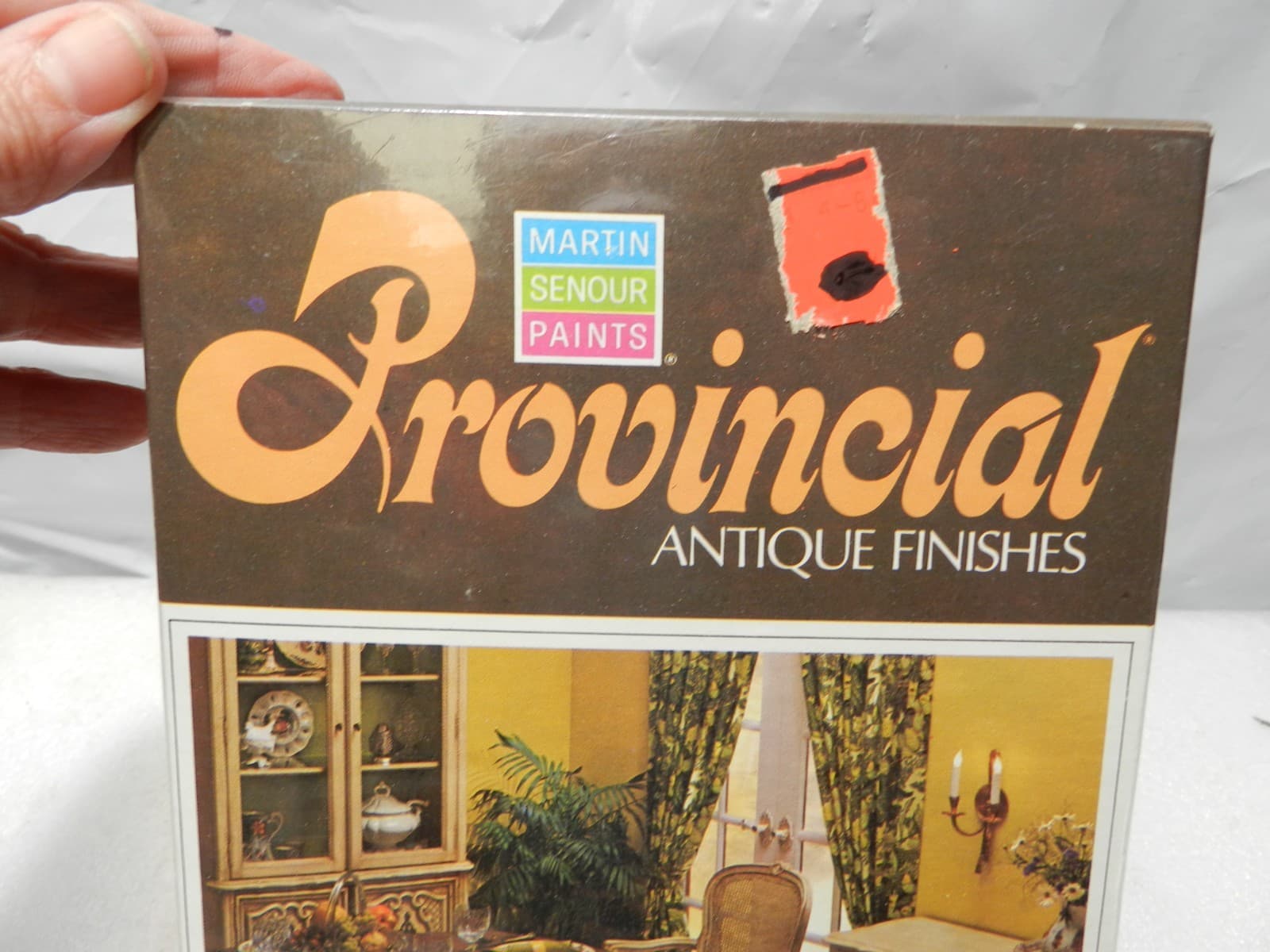 Vintage Martin Senior Paints Provincial Finish Kit Turkey Red 77-4656 (H23J) - Thumbnail 3