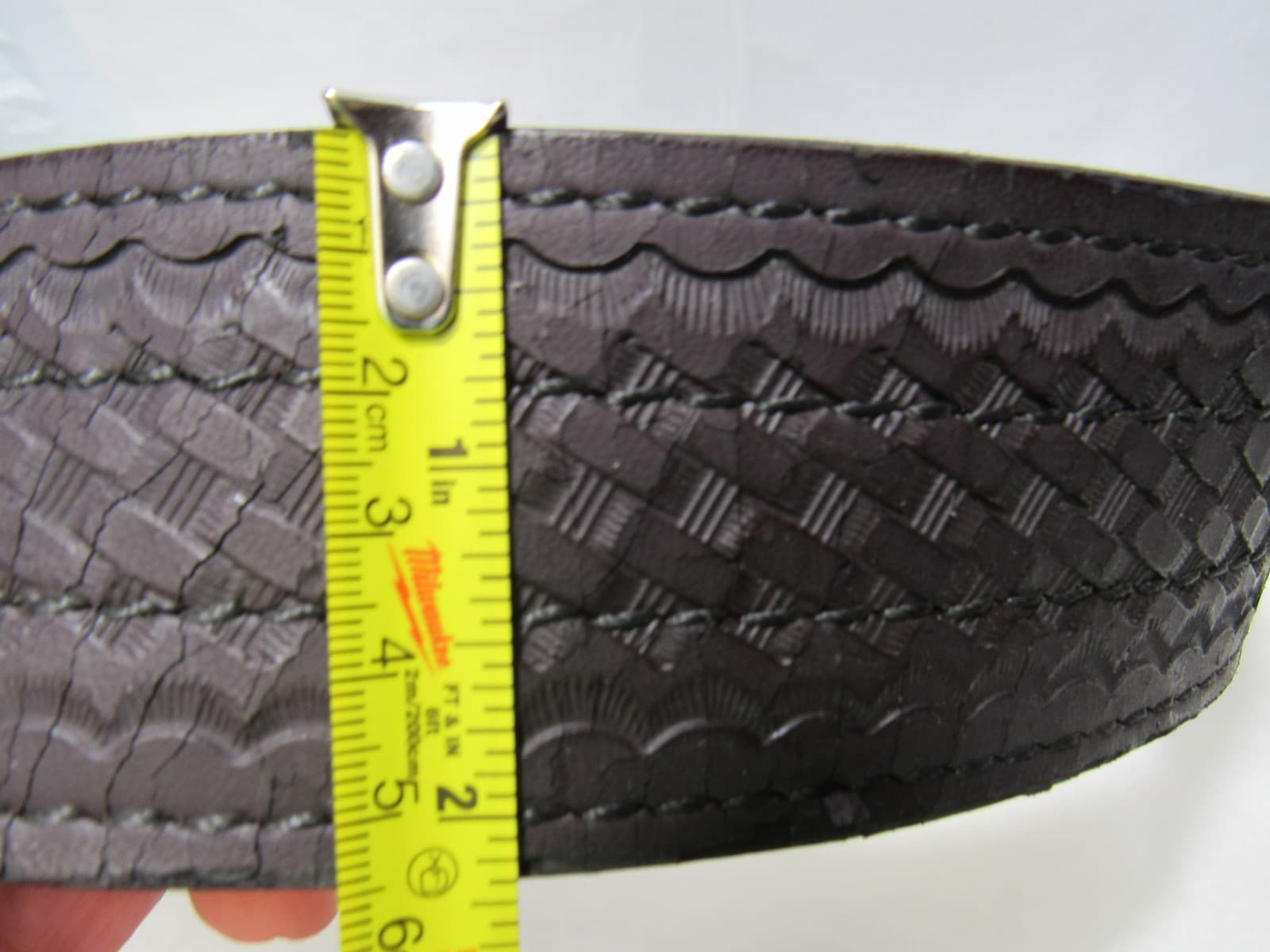 Safariland Model 87 Police Belt 38 & Glock RH Holster 6280-2832 ITM3 Light J88K - Thumbnail 7