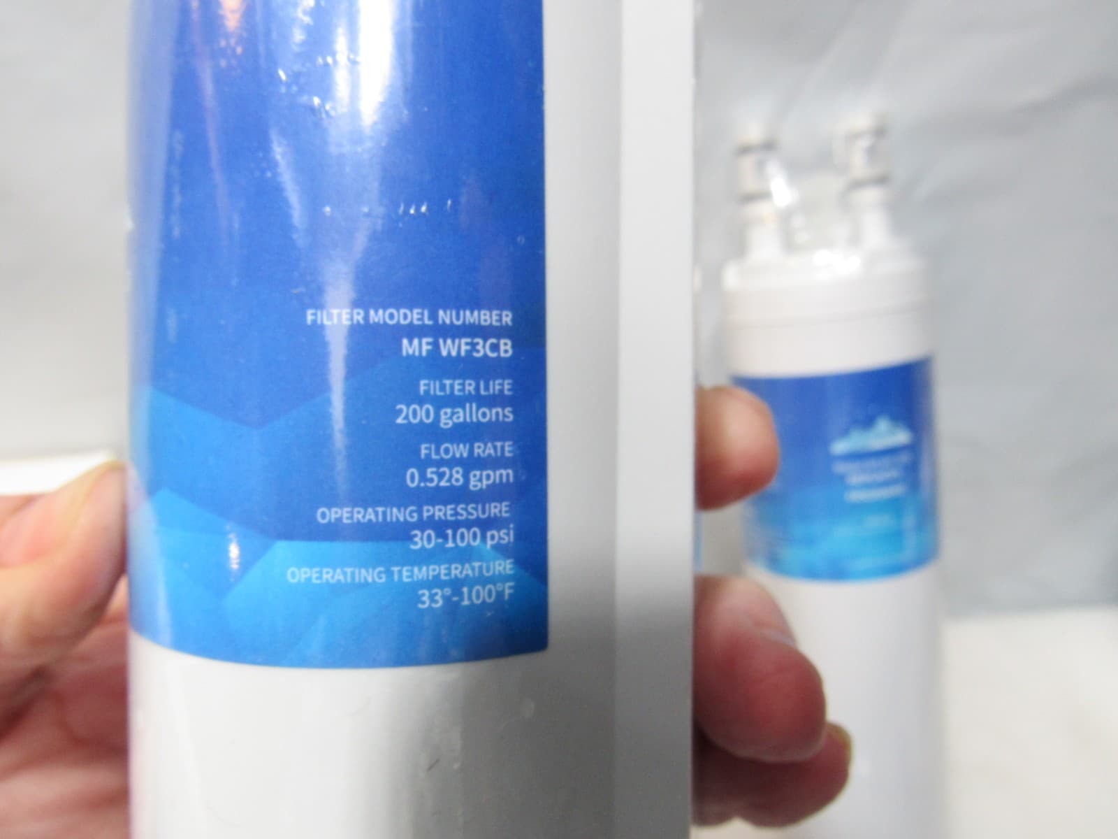 2 Mt. Flow MF3CB Fit Frigidaire WF3CB Refrigerator Water /Ice Filter (F59J) - Thumbnail 3