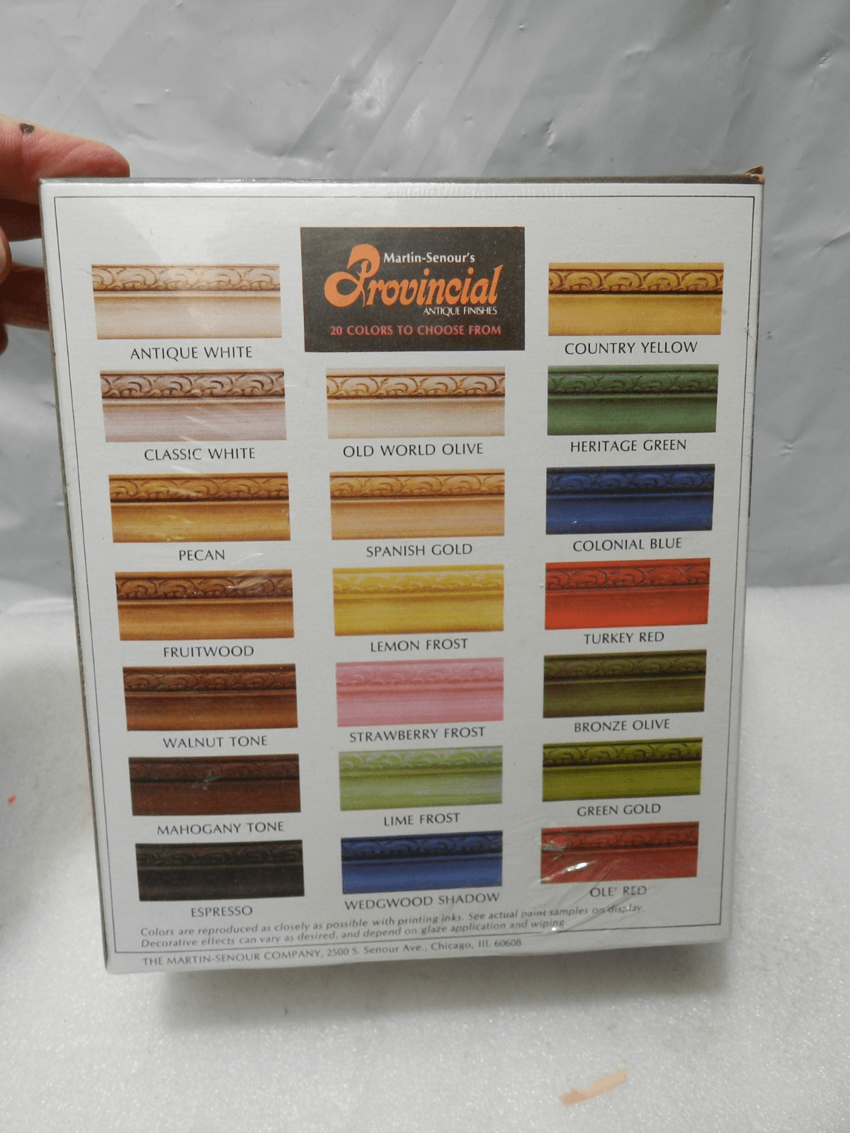 Vintage Martin Senior Paints Provincial Finish Kit Classic White 77-4786 (H22J) - Thumbnail 2
