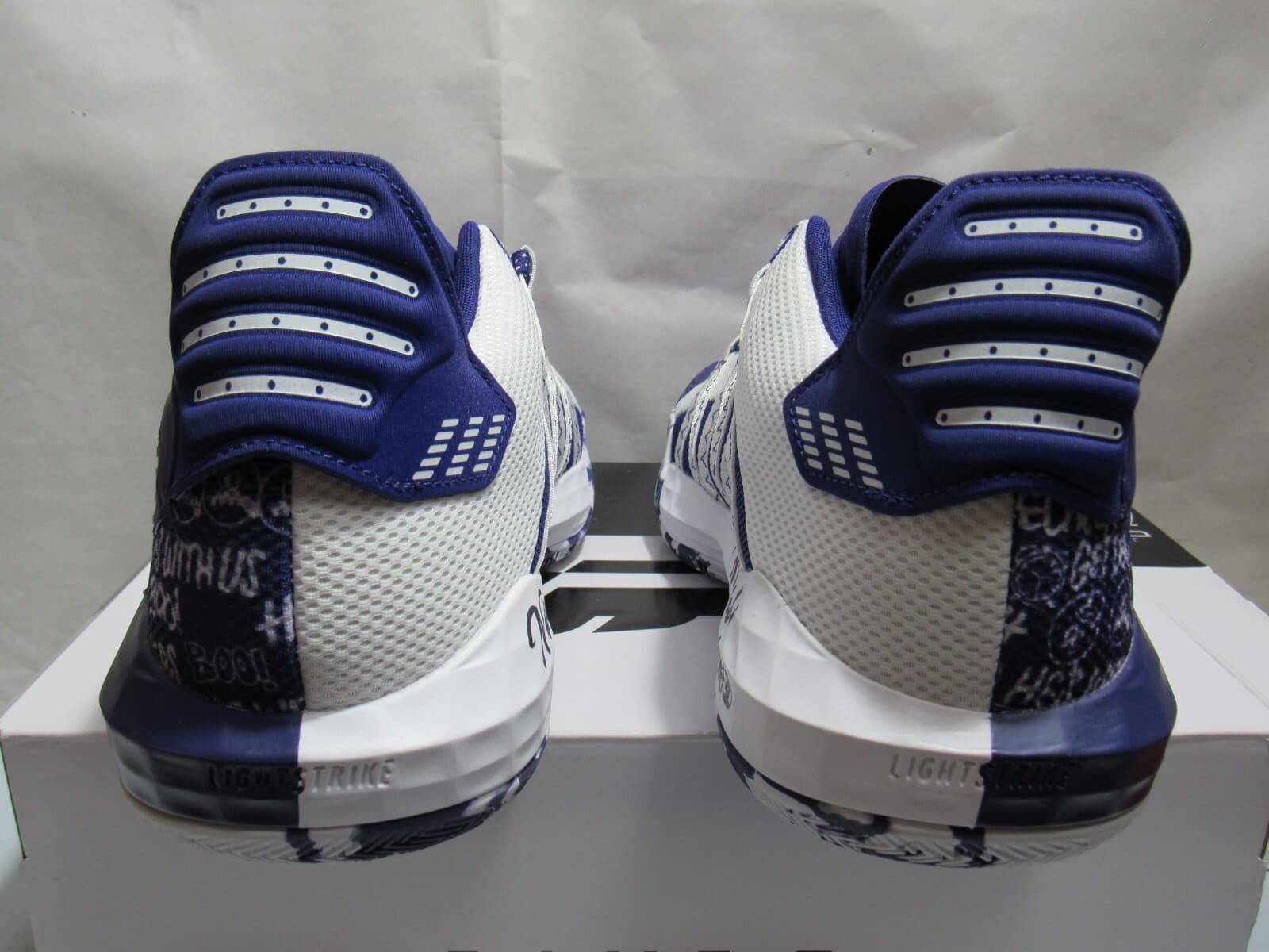Nneka Ogwumike Signed Autographed Adidas SM Dame 6 Team Shoes WNBA Size 12 H43K - Thumbnail 10