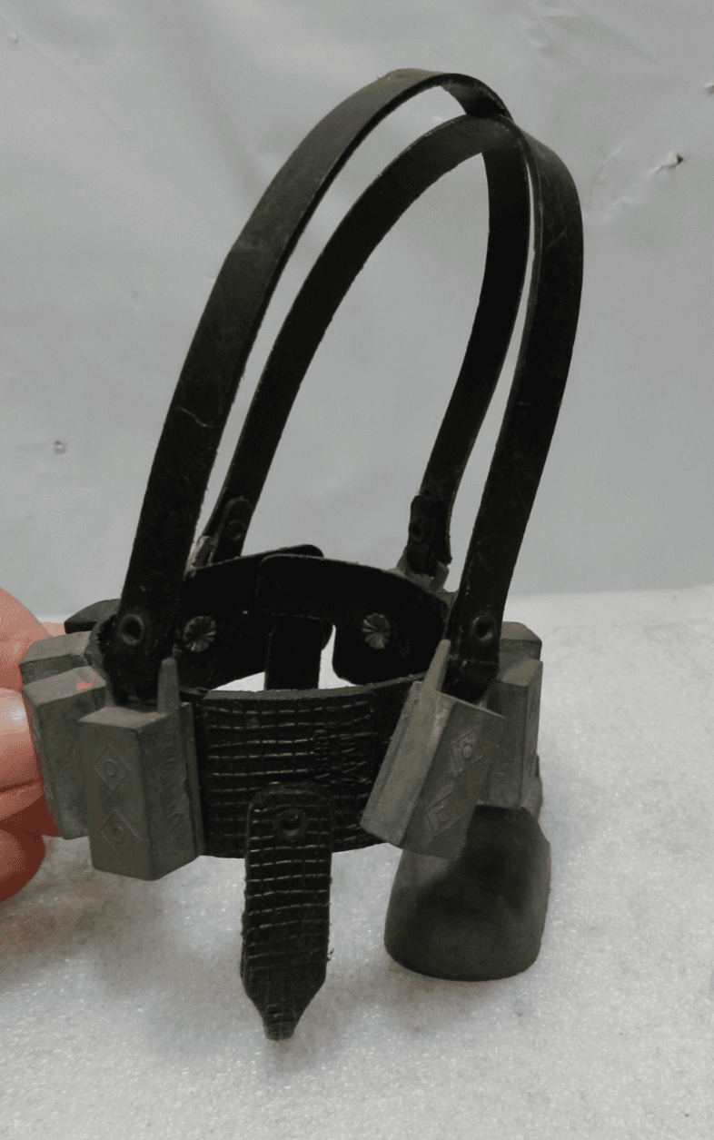 Vintage 1964 Hasbro GI Joe Deep Sea Diver Weighted Belt 8 Weights & 1 Shoe L70JJ - Thumbnail 2
