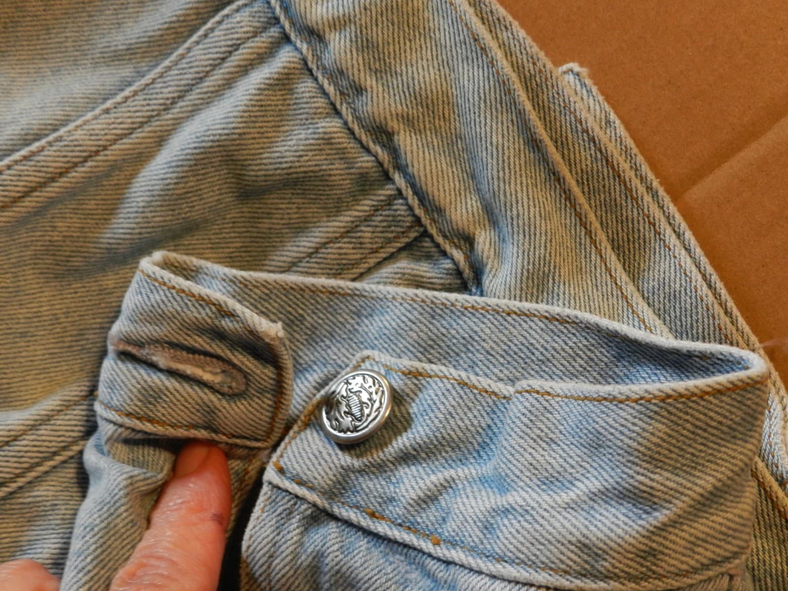 Vintage Tina Turner Tour Wildest Dreams Denim Jacket Size XL (H28K) - Thumbnail 3