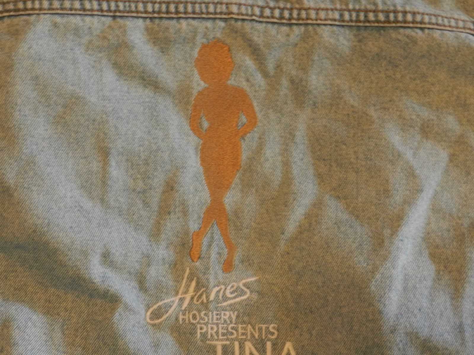 Vintage Tina Turner Tour Wildest Dreams Denim Jacket Size XL (H28K) - Thumbnail 6