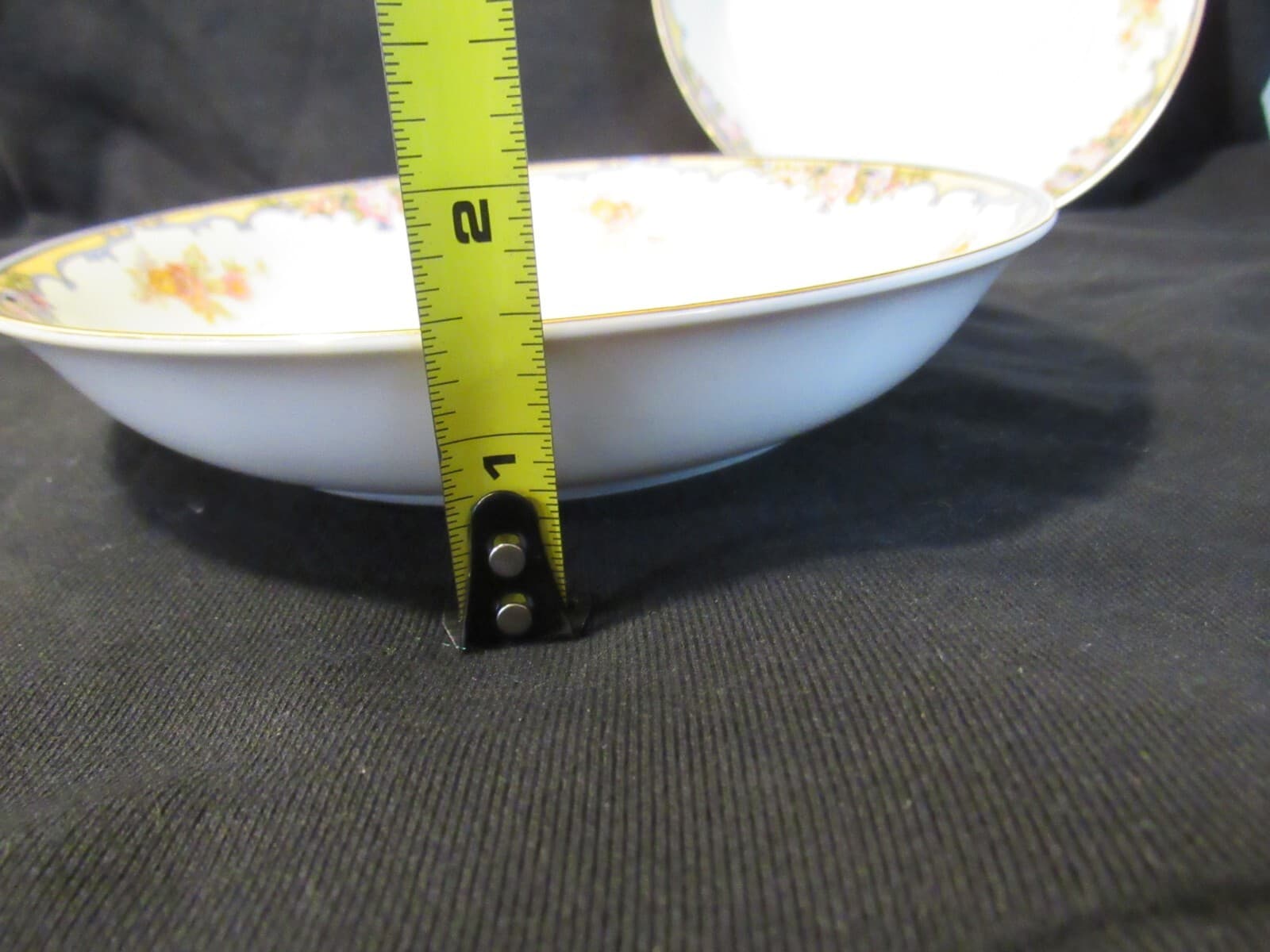 2 Vintage Noritake Oxford pattern 7 1/2" Soup bowl J2K - Thumbnail 7