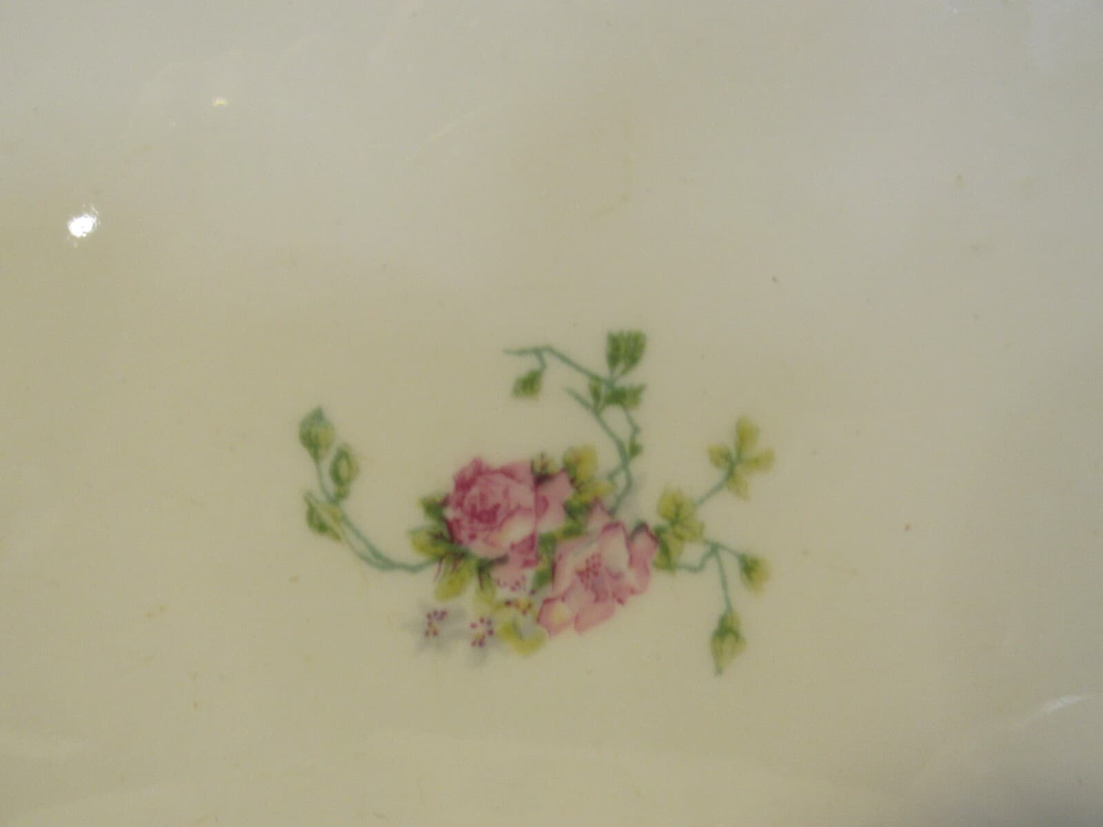 4 Vintage Limoges Martin Freres Bros Pink Floral China Dinner Plates 9 3/4" J4K - Thumbnail 3