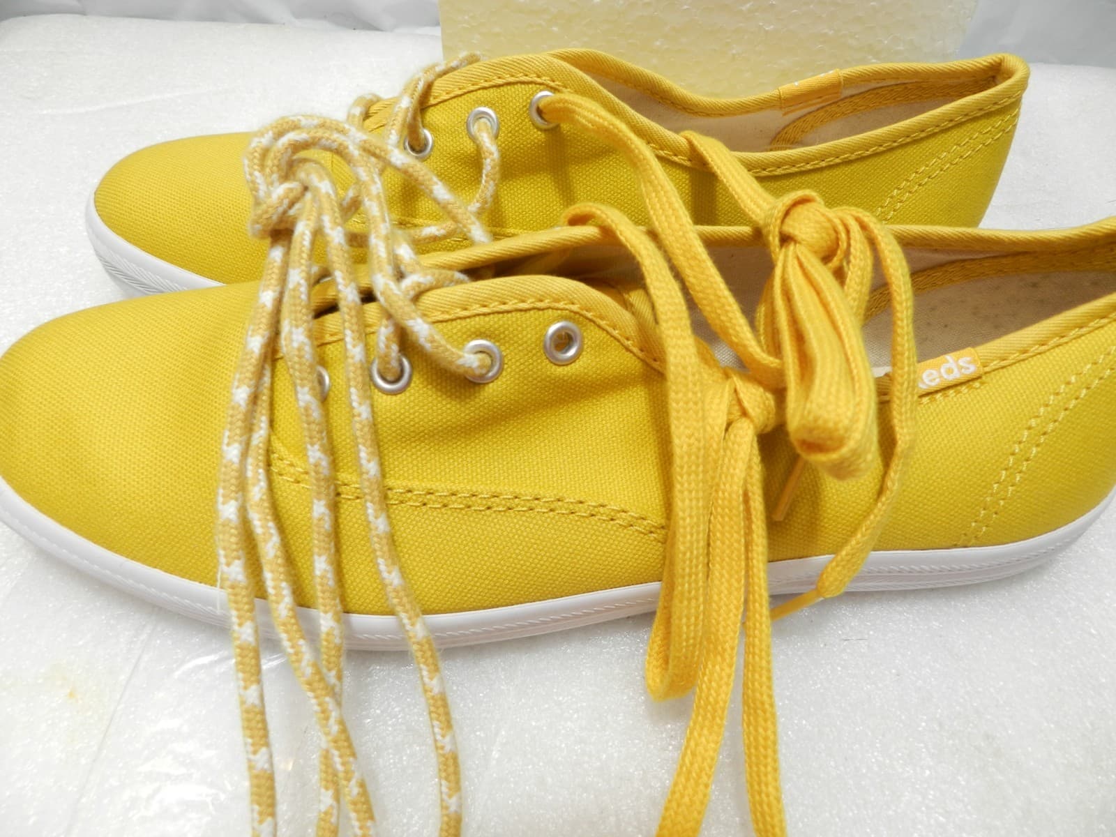 Keds Womens Canvas Yellow Dream Foam Sneakers Size 8 WF63138 (L69M) - Thumbnail 6
