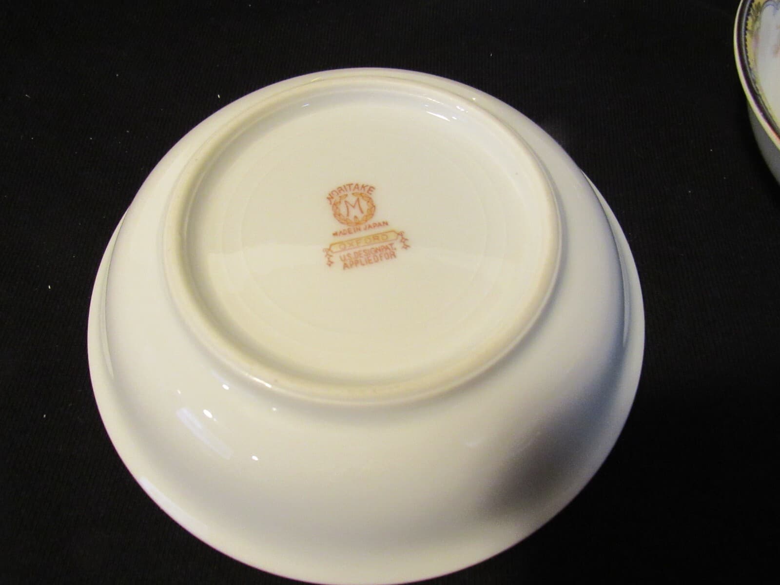 4 Noritake Oxford pattern 85963 vintage 5 1/4" fruit/dessert bowl i99K - Thumbnail 4