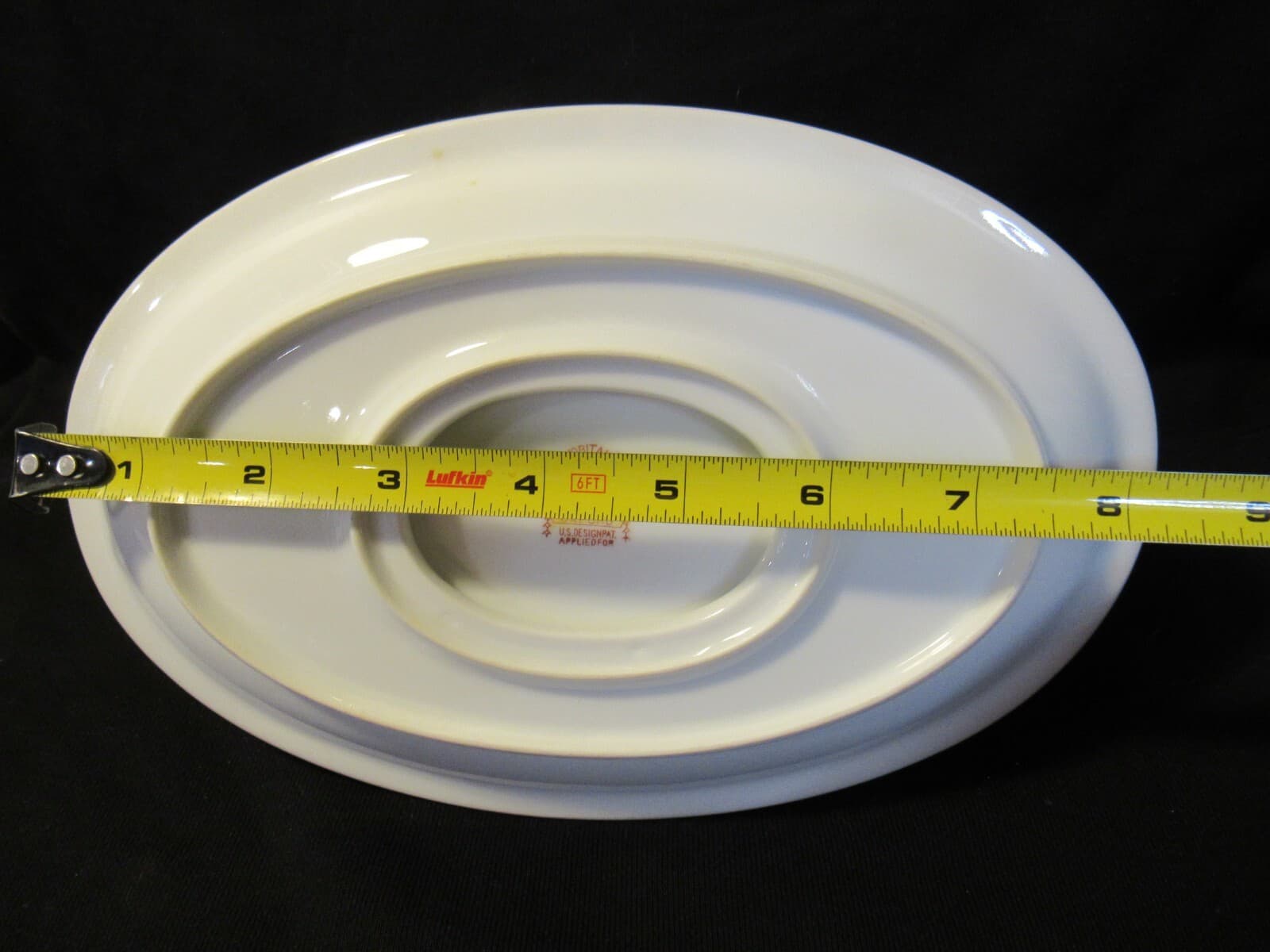Noritake M Japan Oxford Bone China Gravy Boat with Attached Plate Gilt Trim J1K - Thumbnail 7