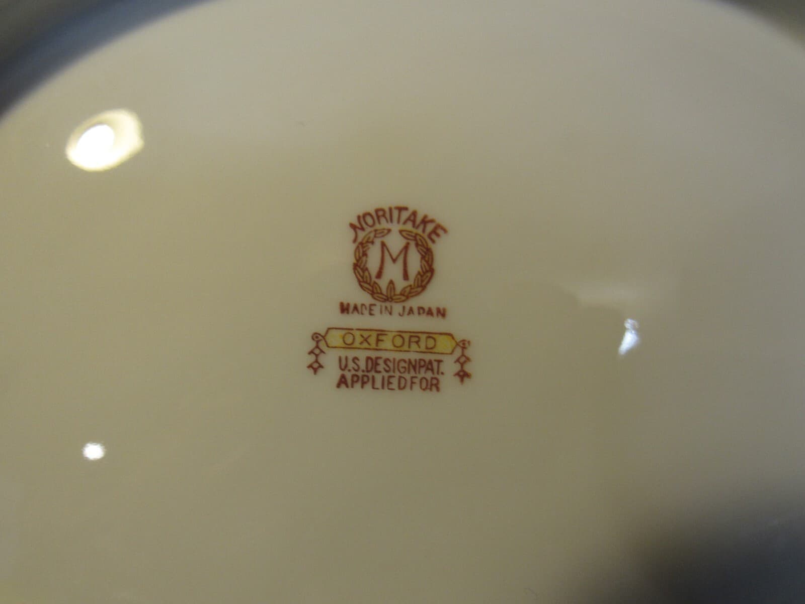 Vintage Noritake Oxford Pattern Vegetable Bowls W/Handles 10.5" x 8" i92K - Thumbnail 6