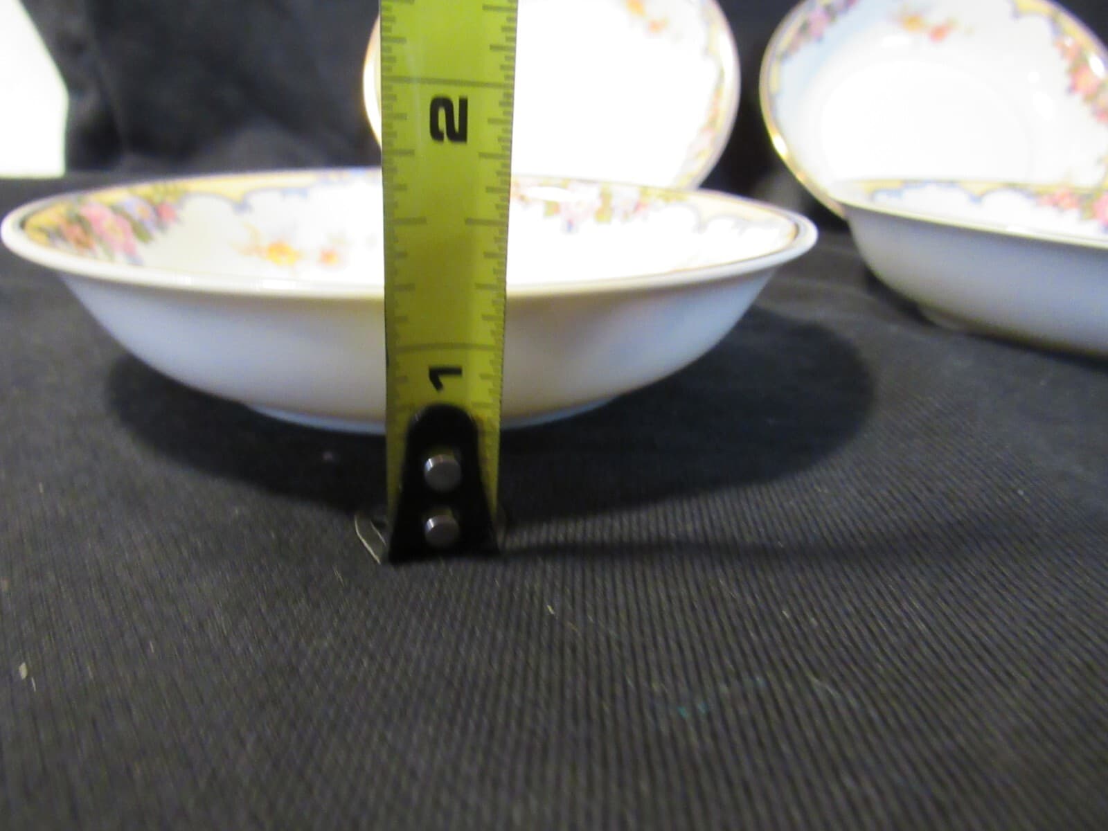 4 Noritake Oxford pattern 85963 vintage 5 1/4" fruit/dessert bowl i99K - Thumbnail 7